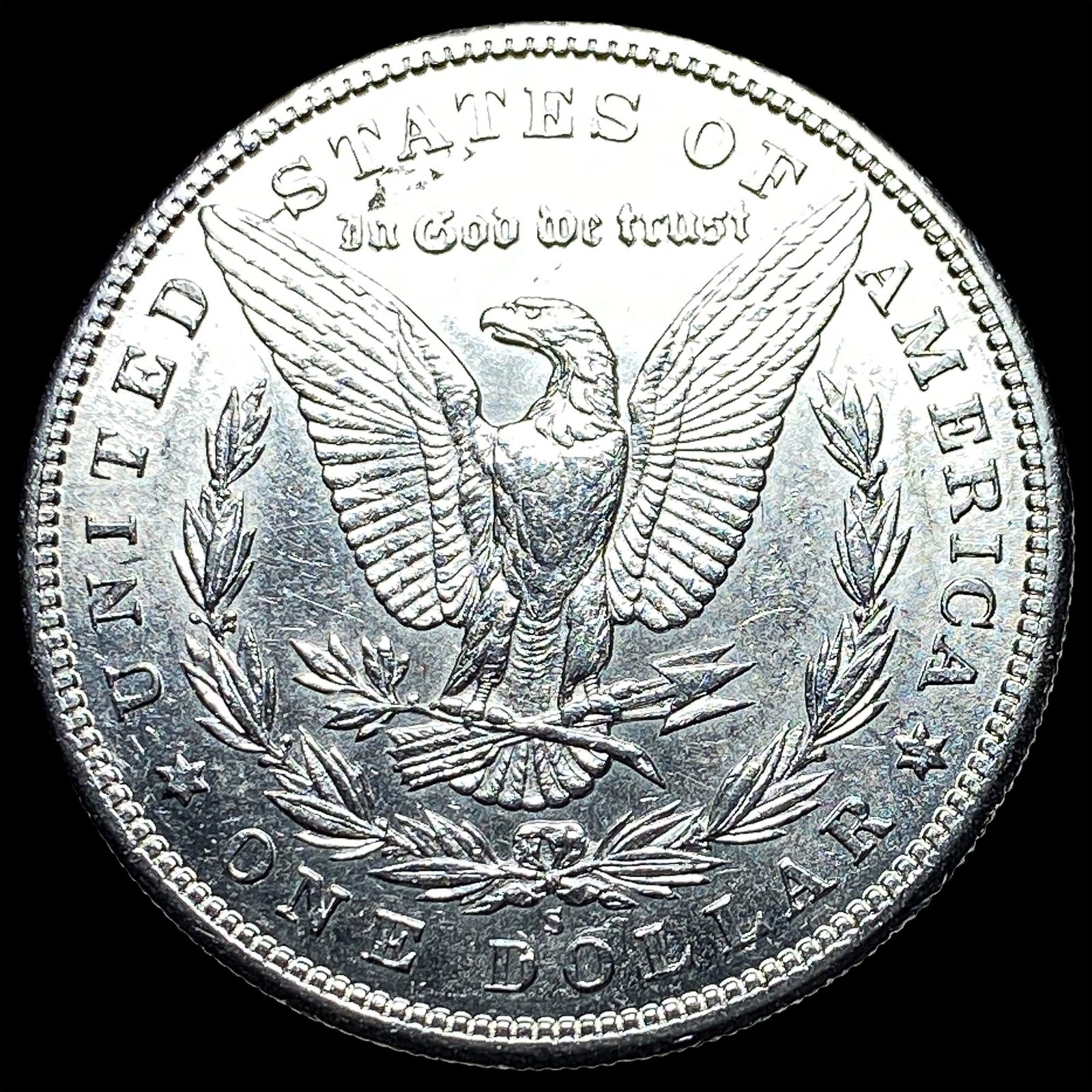 1890-S Silver Morgan Dollar UNCIRCULATED - 2