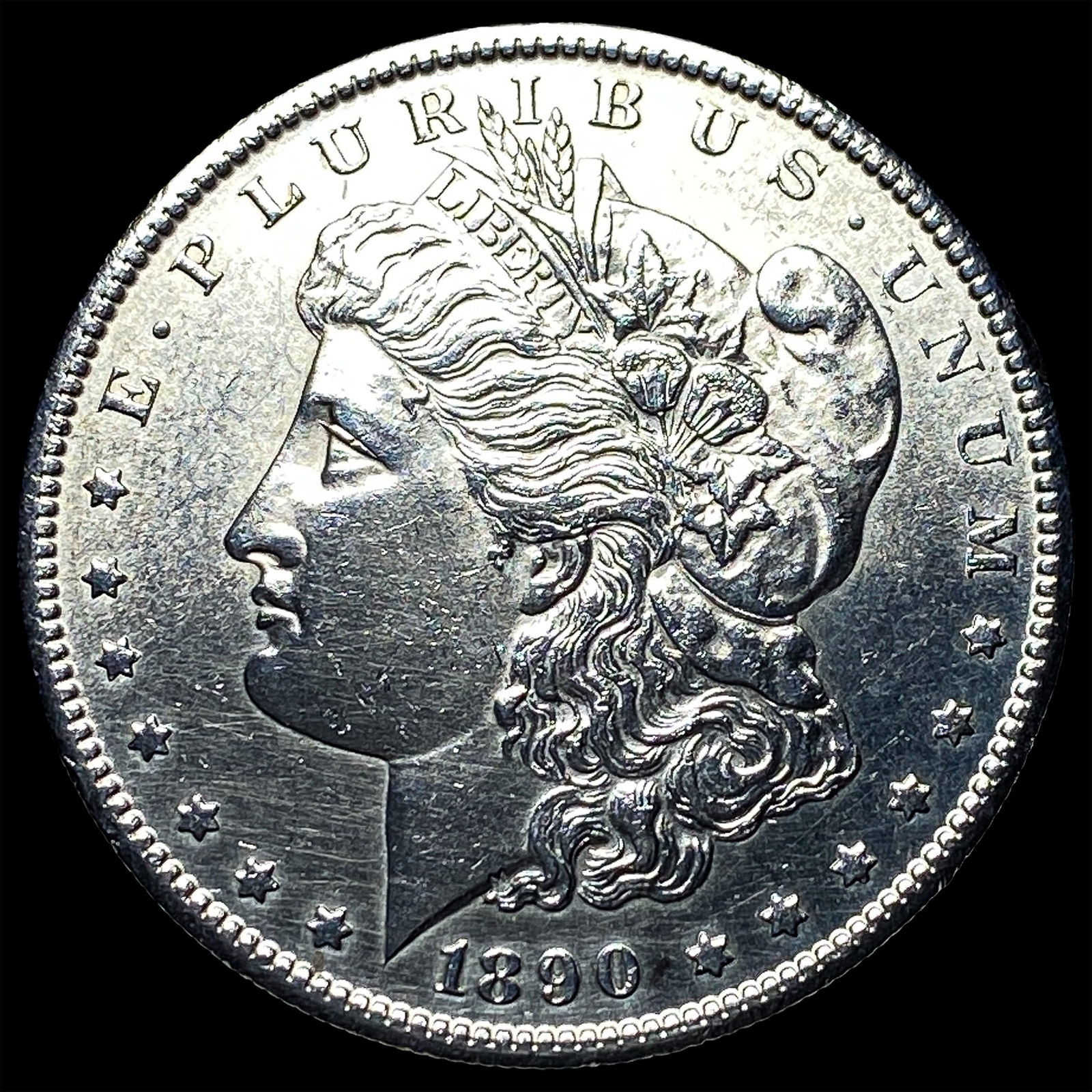 1890-S Silver Morgan Dollar UNCIRCULATED: 1890-S Silver Morgan Dollar UNCIRCULATED