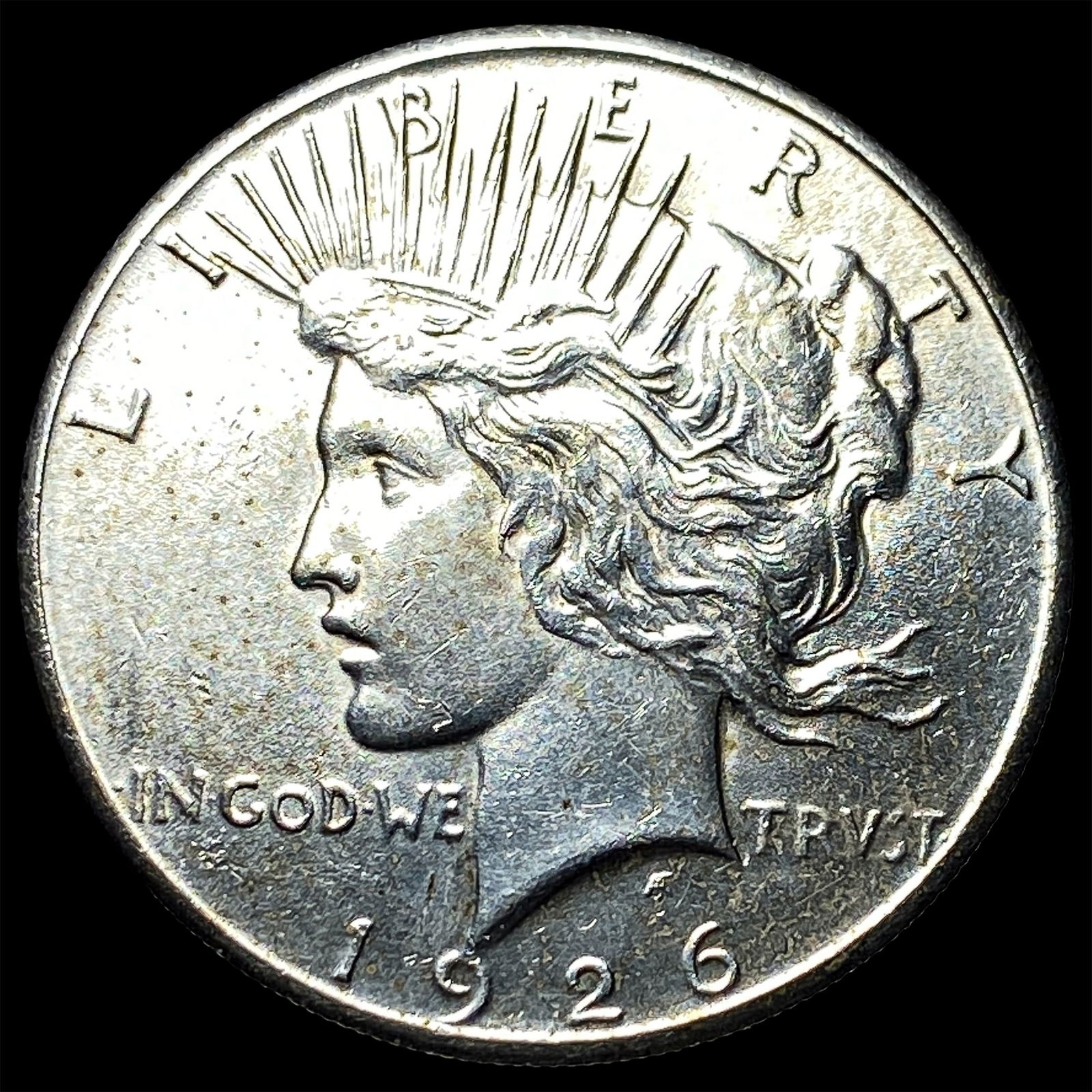 1926 Silver Peace Dollar CLOSELY UNCIRCULATED: 1926 Silver Peace Dollar CLOSELY UNCIRCULATED
