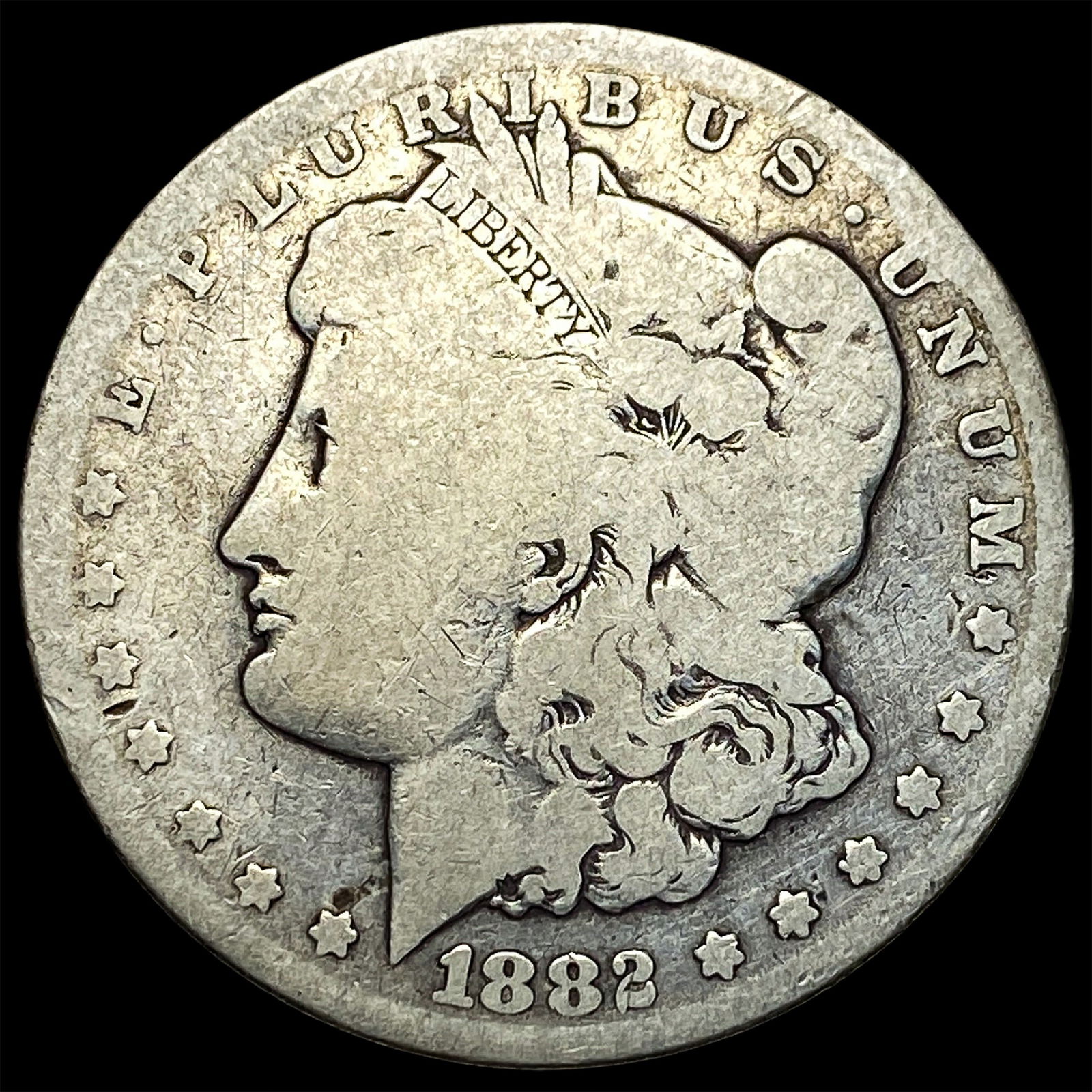 1882-CC Silver Morgan Dollar NICELY CIRCULATED: 1882-CC Silver Morgan Dollar NICELY CIRCULATED