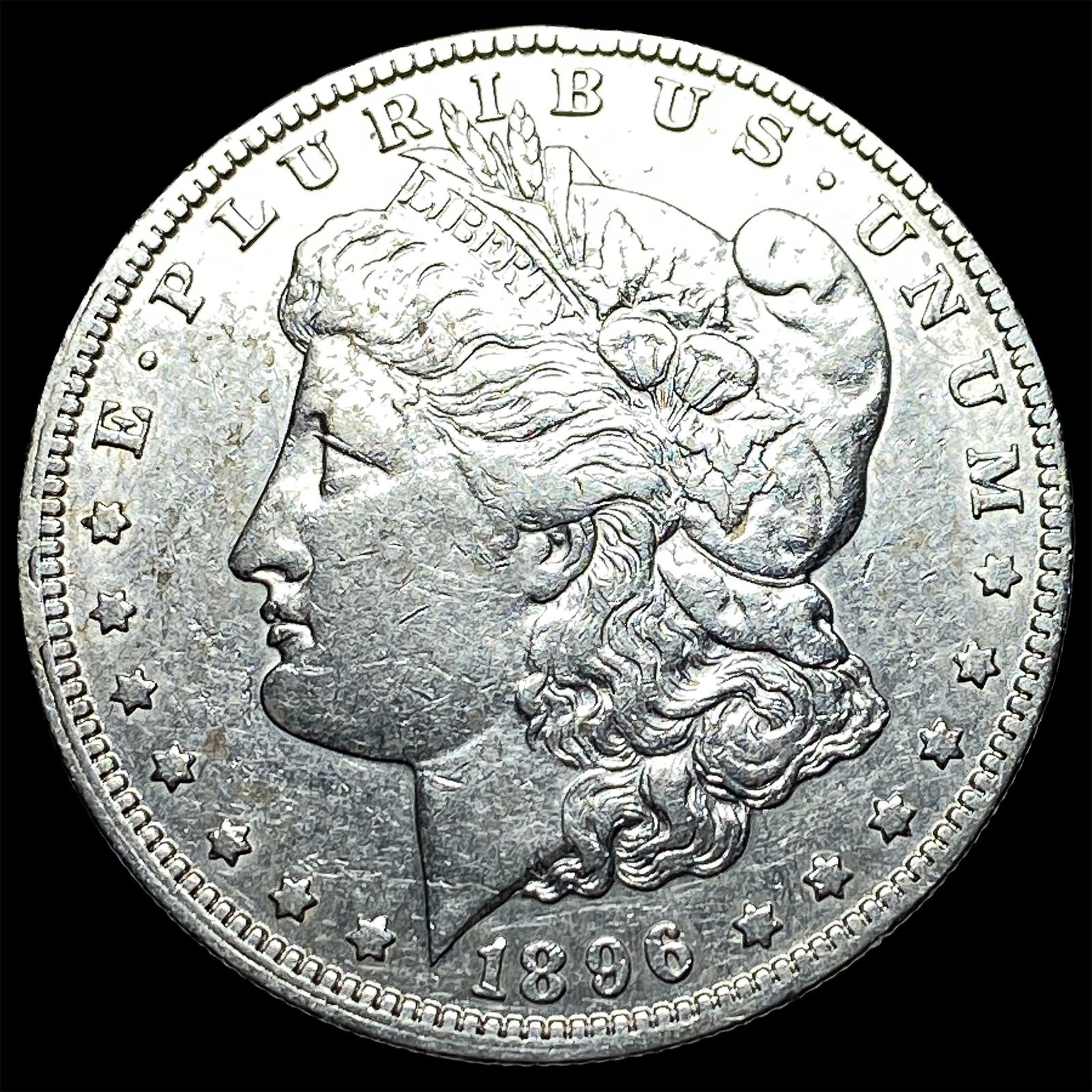 1896-O Silver Morgan Dollar CLOSELY UNCIRCULATED: 1896-O Silver Morgan Dollar CLOSELY UNCIRCULATED