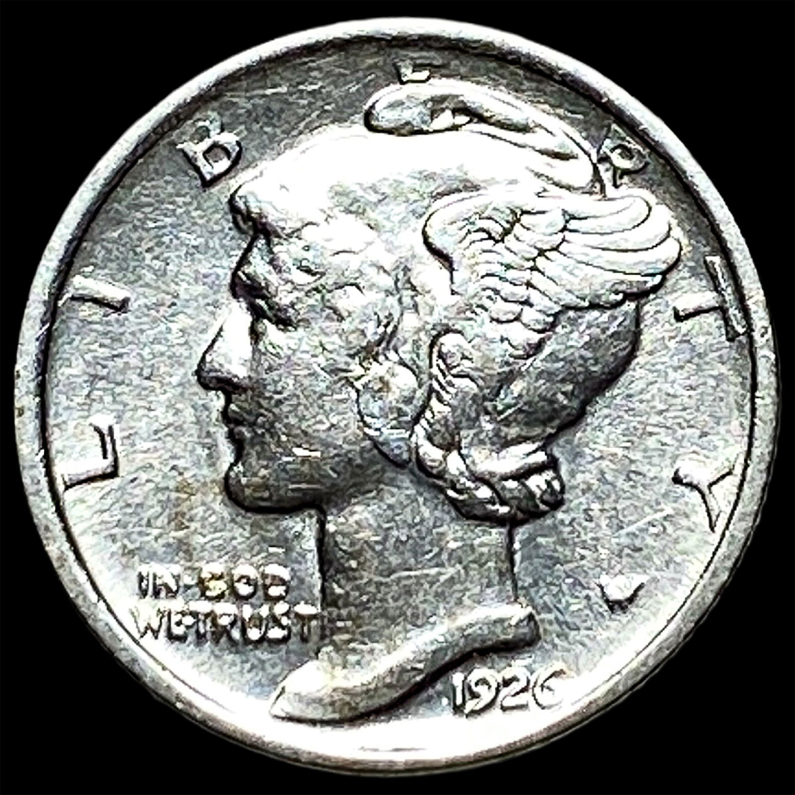 1926-S Silver Mercury Dime CLOSELY UNCIRCULATED (1 of 2)