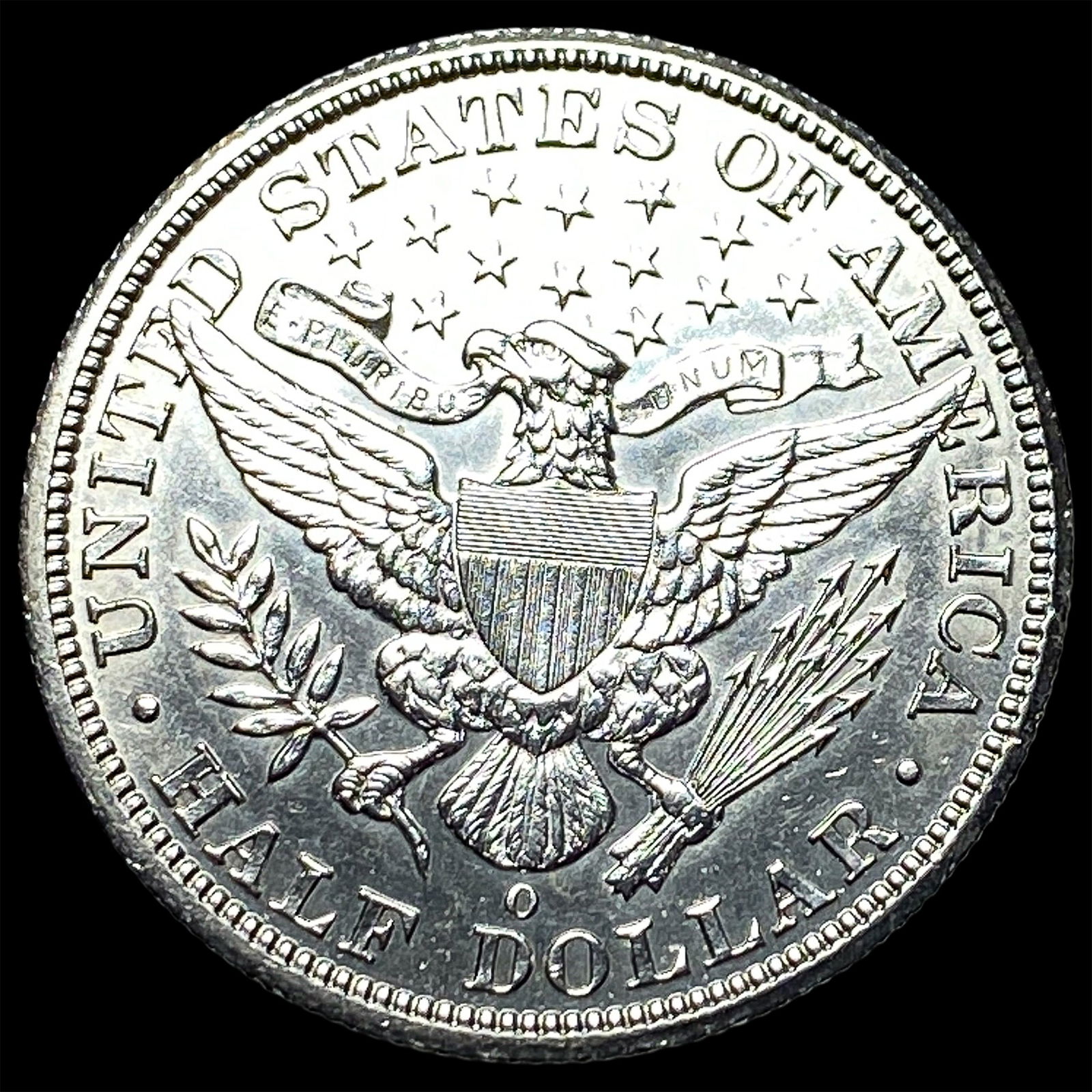 1895-O Silver Barber Half Dollar UNCIRCULATED - 2
