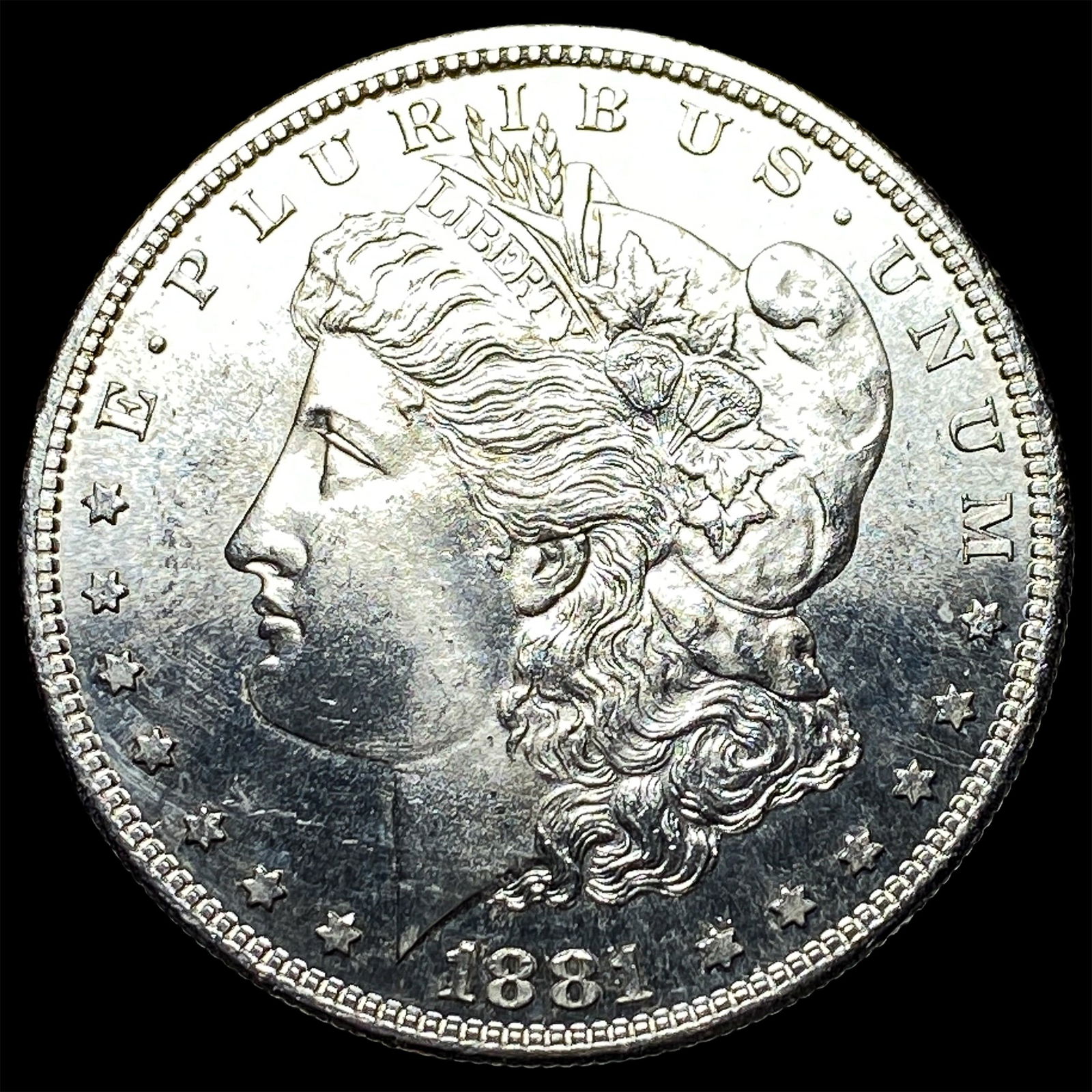 1881 Morgan Silver Dollar CHOICE BU: 1881 Morgan Silver Dollar CHOICE BU