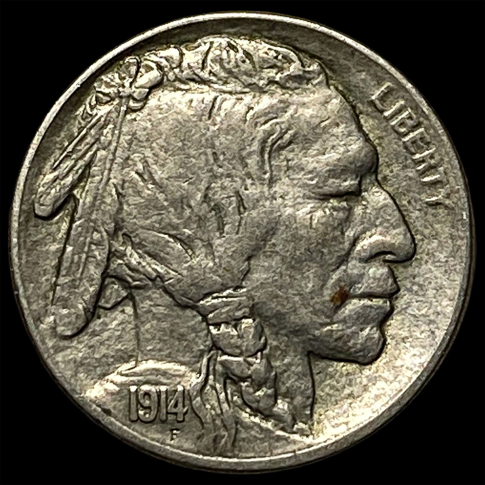 1914-S Buffalo Nickel CLOSELY UNCIRCULATED (1 of 2)