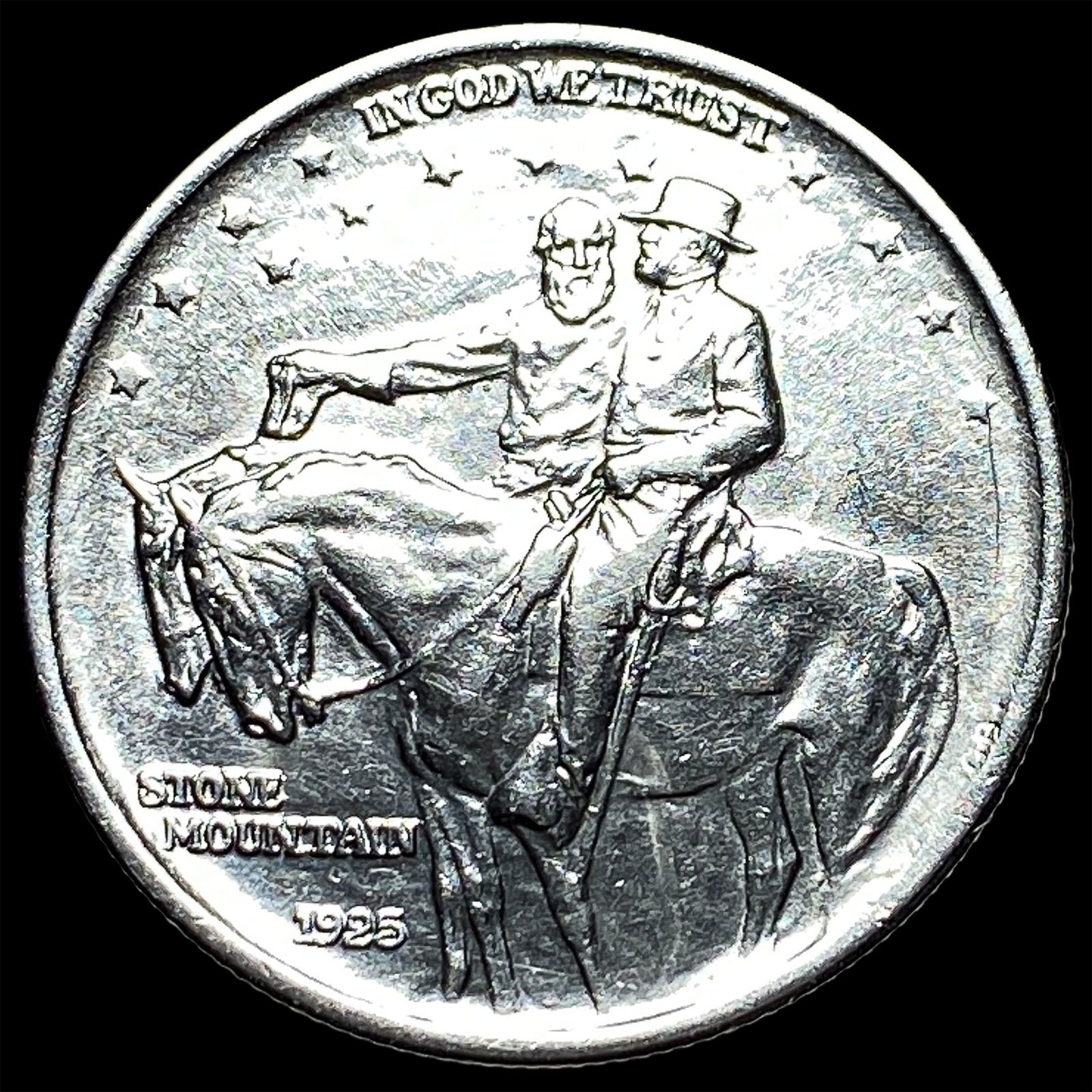1925 Silver Half Dollar Stone Mountain CLOSELY UNCIRCULATED: 1925 Silver Half Dollar Stone Mountain CLOSELY UNCIRCULATED
