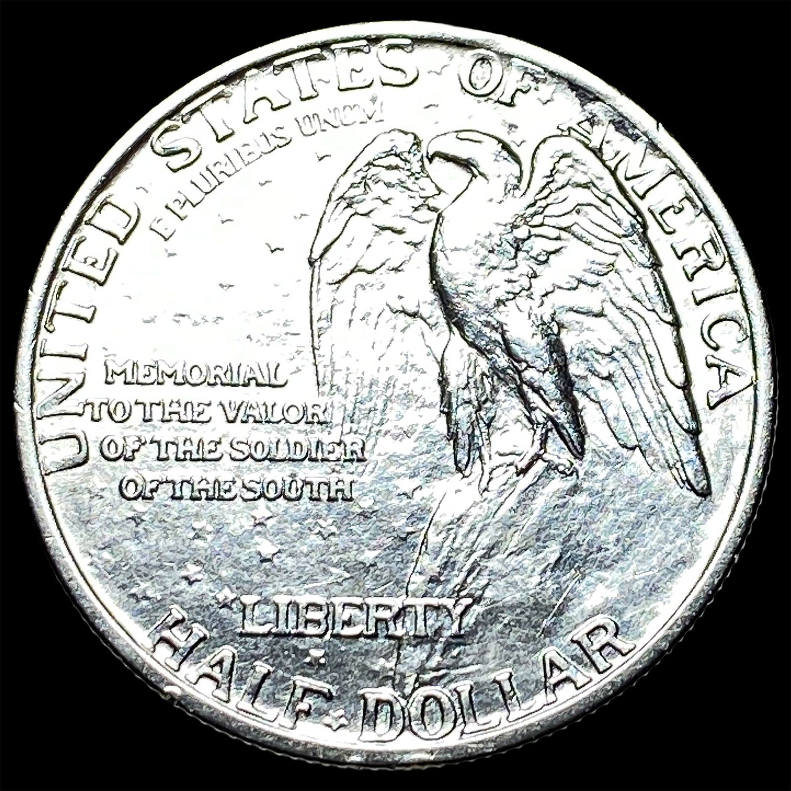 1925 Silver Half Dollar Stone Mountain CLOSELY UNCIRCULATED - 2