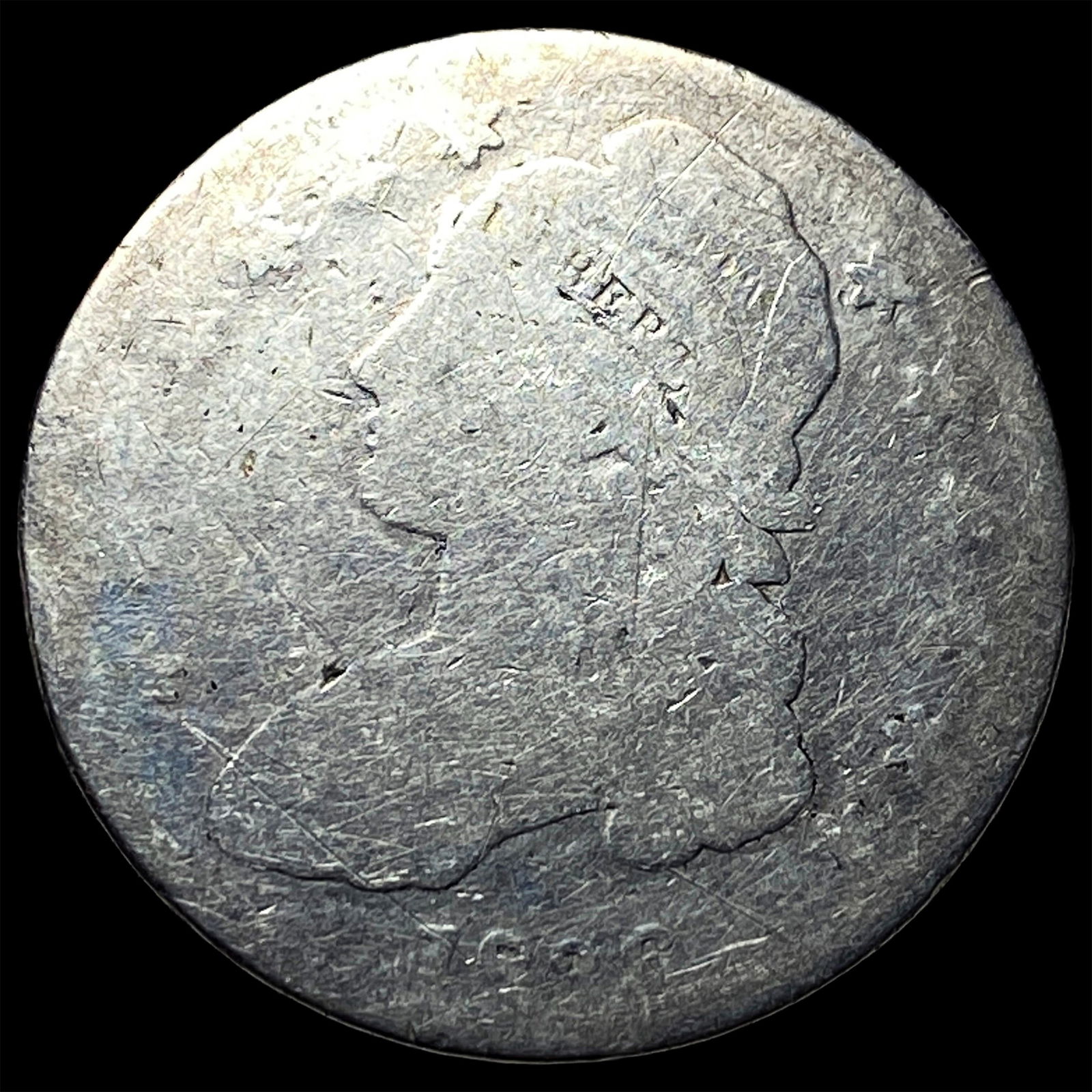 1820 Capped Bust Half Dollar NICELY CIRCULATED: 1820 Capped Bust Half Dollar NICELY CIRCULATED