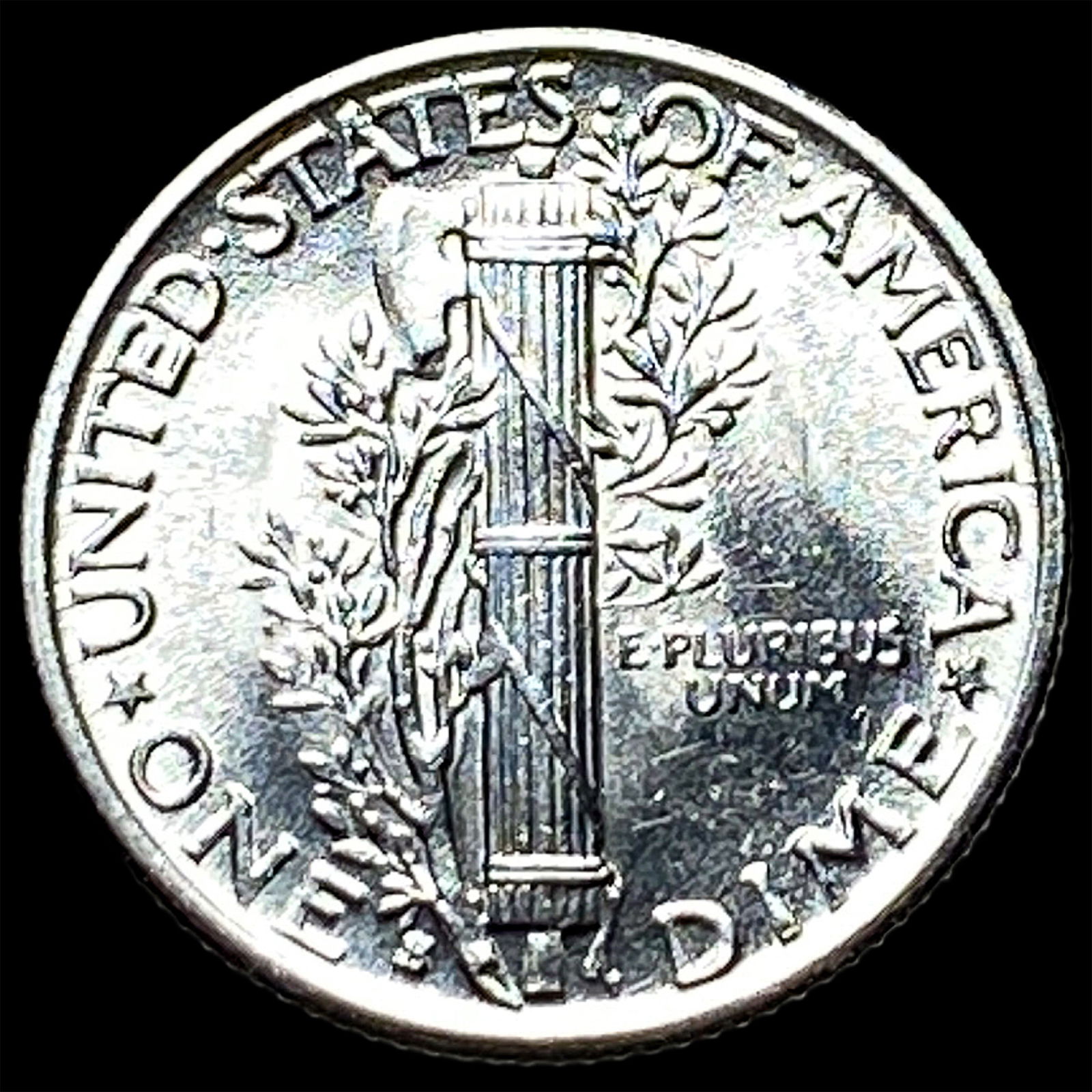 1937 FSB Mercury Dime CHOICE BU - 2