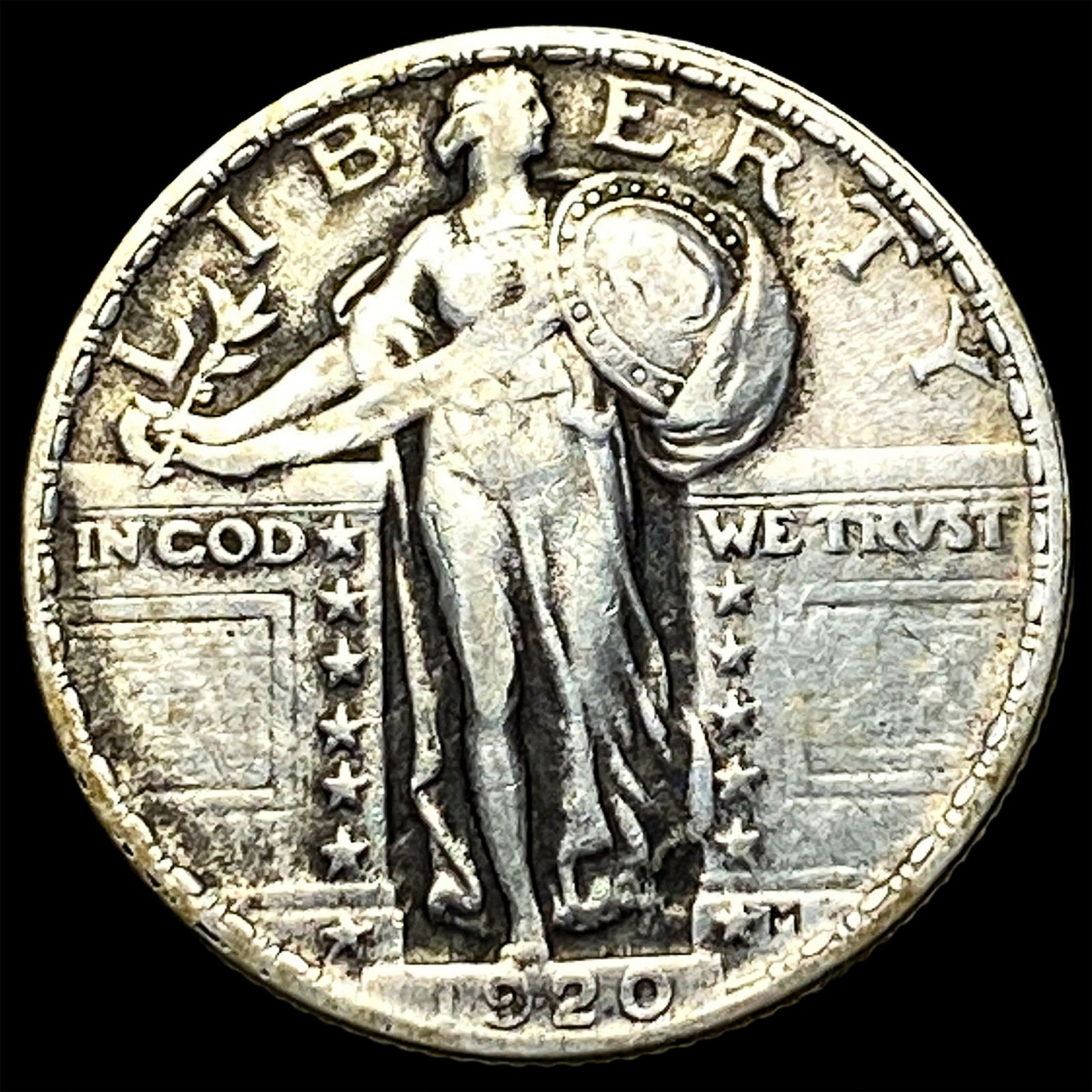 1920 Standing Liberty Quarter LIGHTLY CIRCULATED (1 of 2)