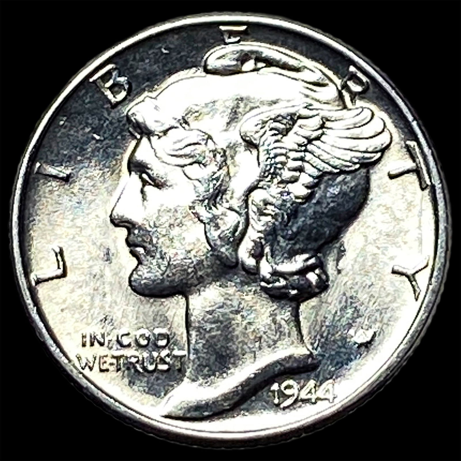 1944 Mercury Dime CHOICE BU (1 of 2)