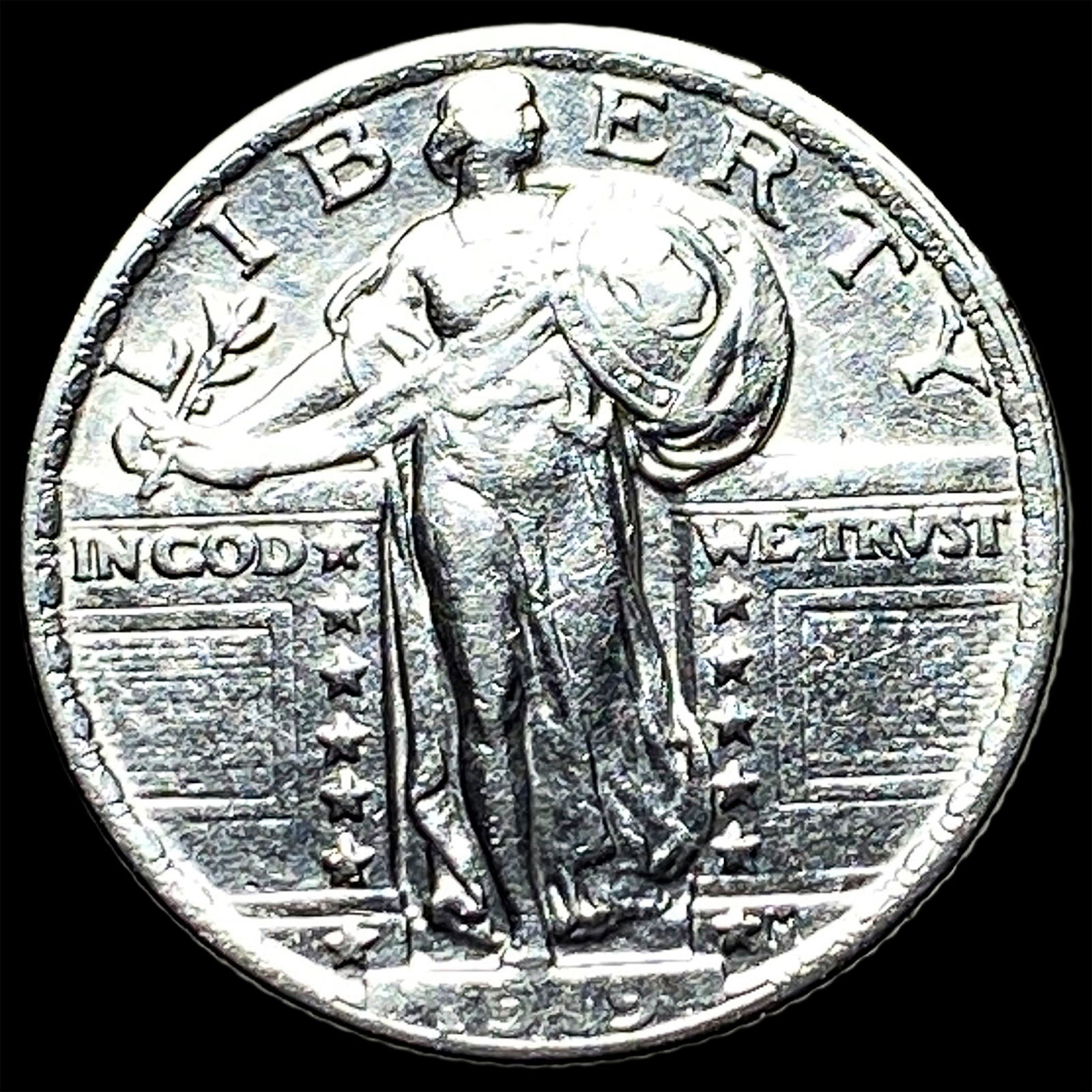 1928 Standing Liberty Silver Quarter CLOSELY UNCIRCULATED: 1928 Standing Liberty Silver Quarter CLOSELY UNCIRCULATED