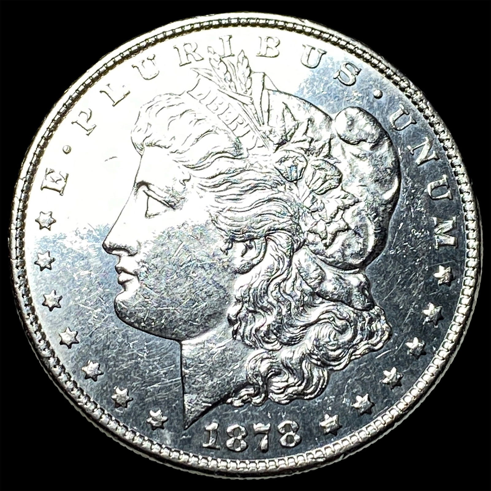 1878 Silver Morgan Dollar UNCIRCULATED: 1878 Silver Morgan Dollar UNCIRCULATED