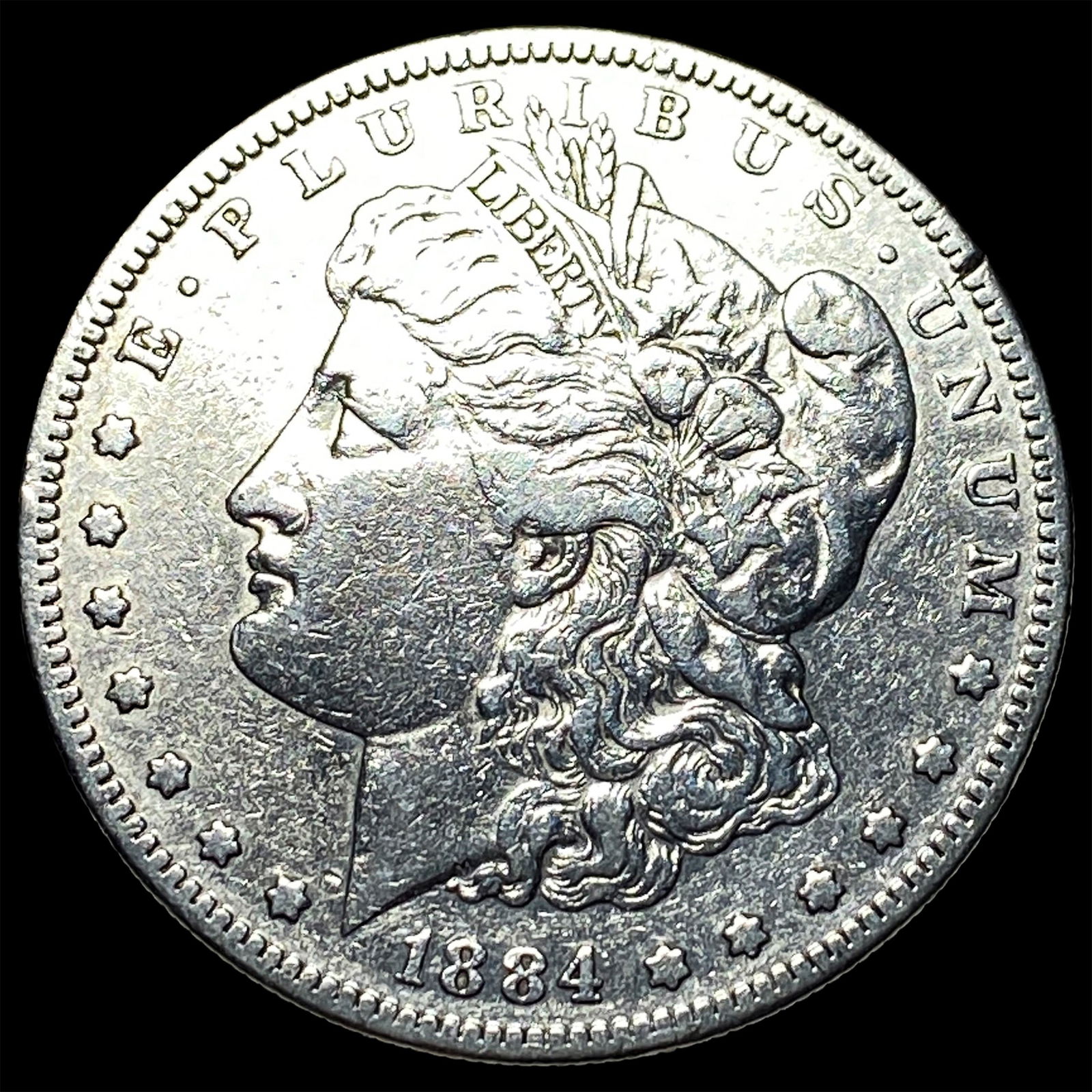 1884-O Silver Morgan Dollar NEARLY UNCIRCULATED: 1884-O Silver Morgan Dollar NEARLY UNCIRCULATED