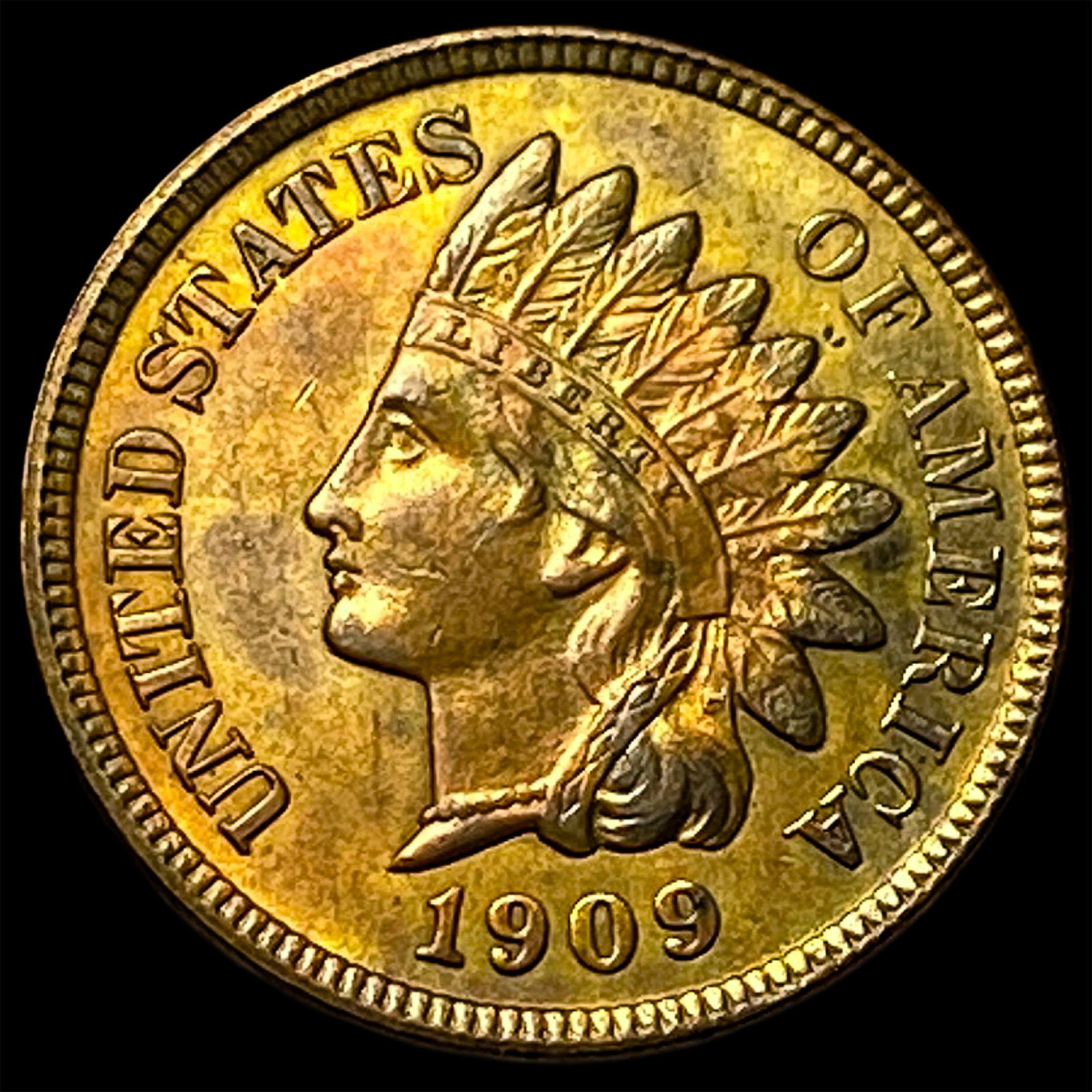 1909 Indian Head Cent UNCIRCULATED (1 of 2)