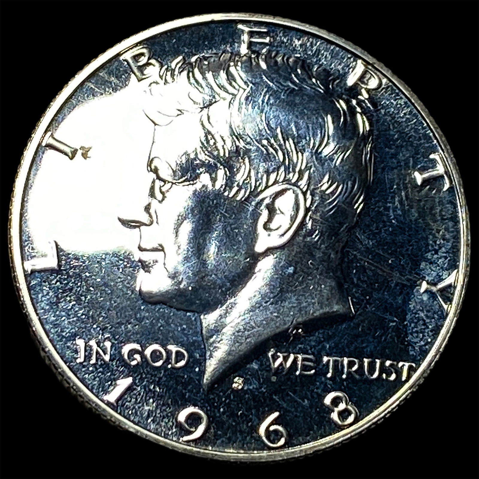 1968-S Silver Kennedy Half Dollar HIGH GRADE (1 of 2)