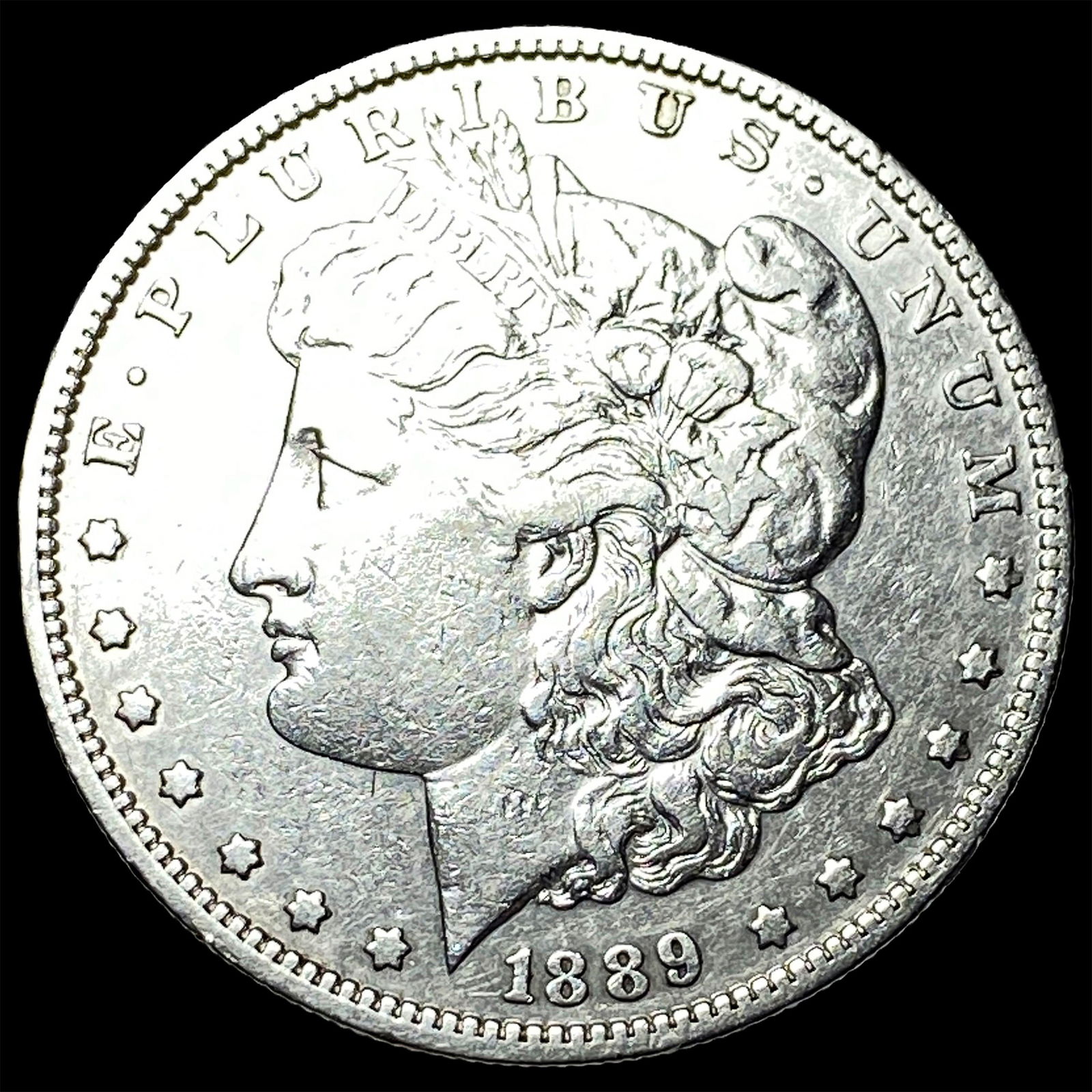 1889-O Silver Morgan Dollar NEARLY UNCIRCULATED: 1889-O Silver Morgan Dollar NEARLY UNCIRCULATED
