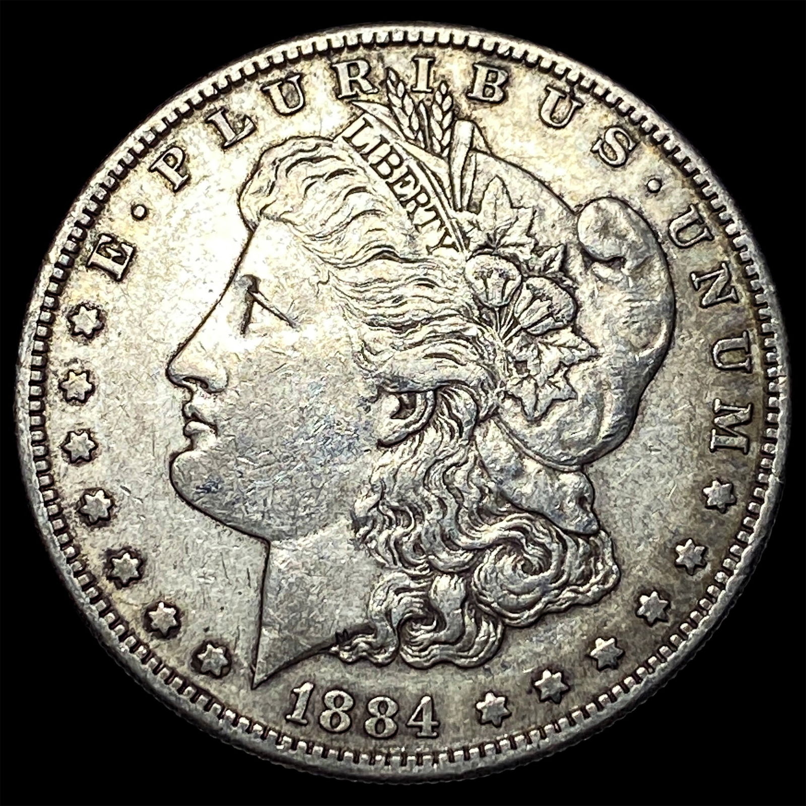 1884-O Silver Morgan Dollar NEARLY UNCIRCULATED: 1884-O Silver Morgan Dollar NEARLY UNCIRCULATED