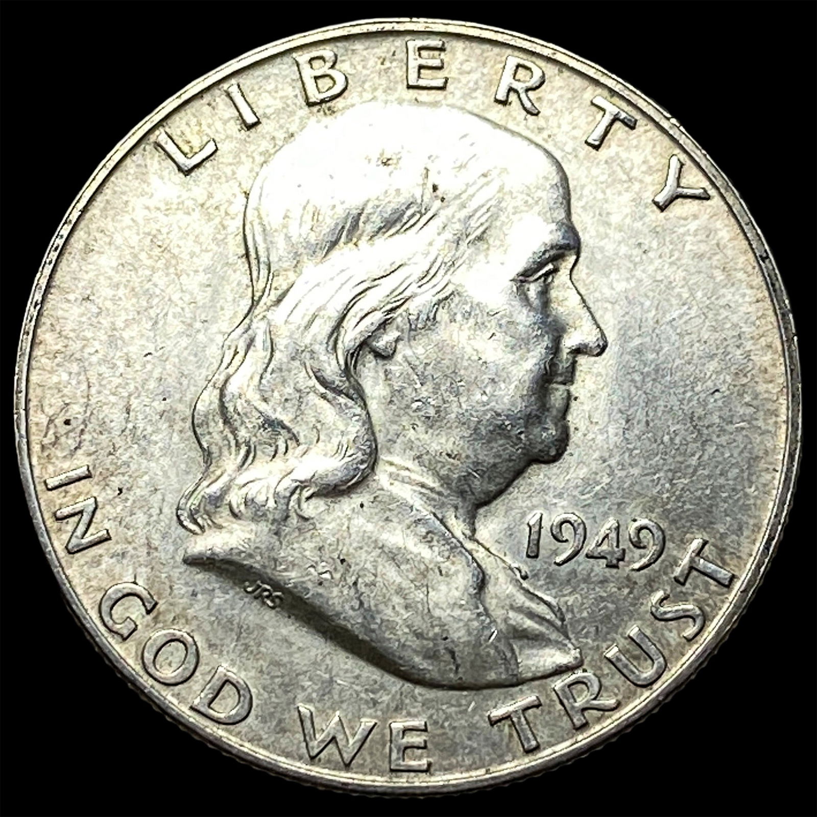 1949-D Silver Half Dollar Franklin CHOICE BU: 1949-D Silver Half Dollar Franklin CHOICE BU