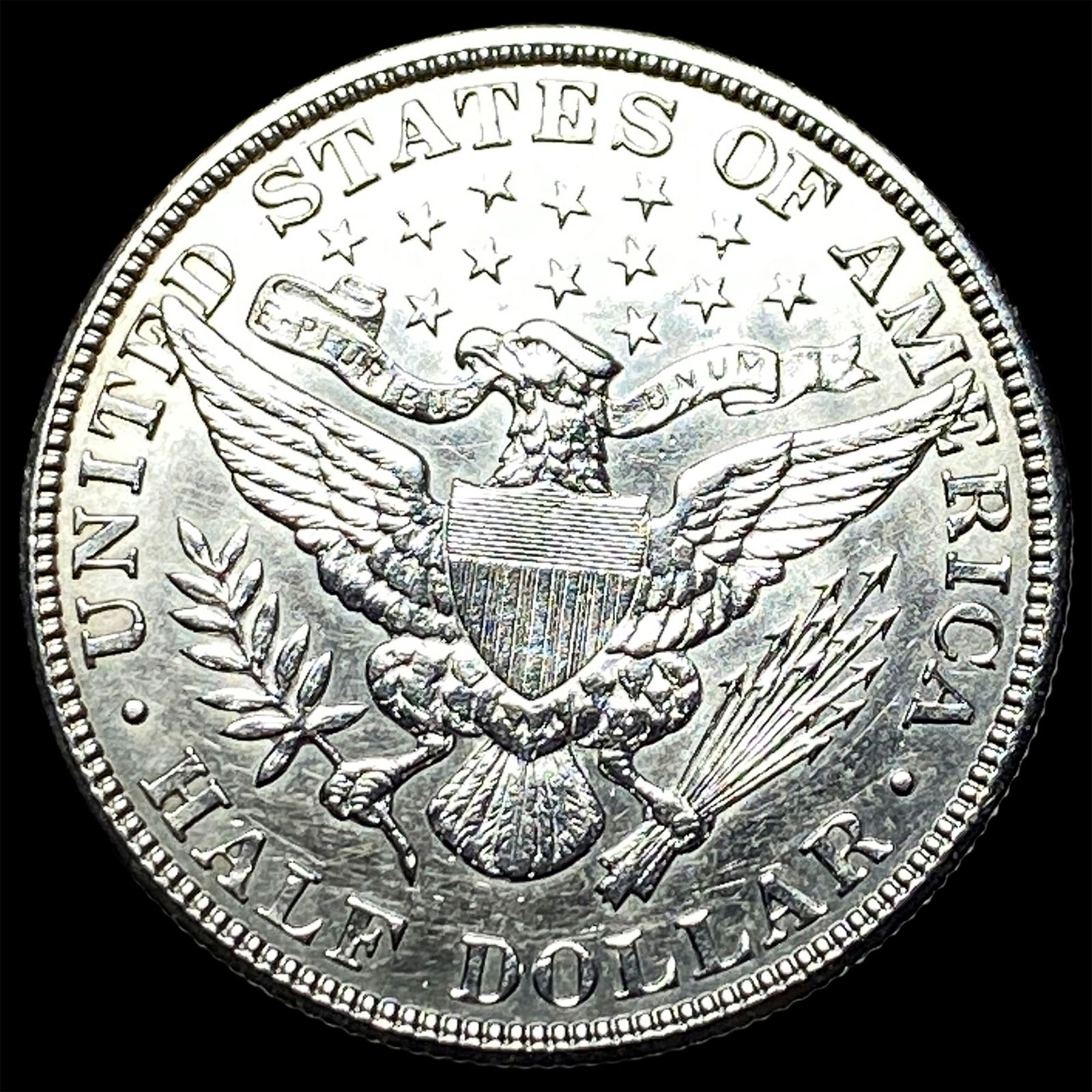 1910 Silver Barber Half Dollar UNCIRCULATED - 2