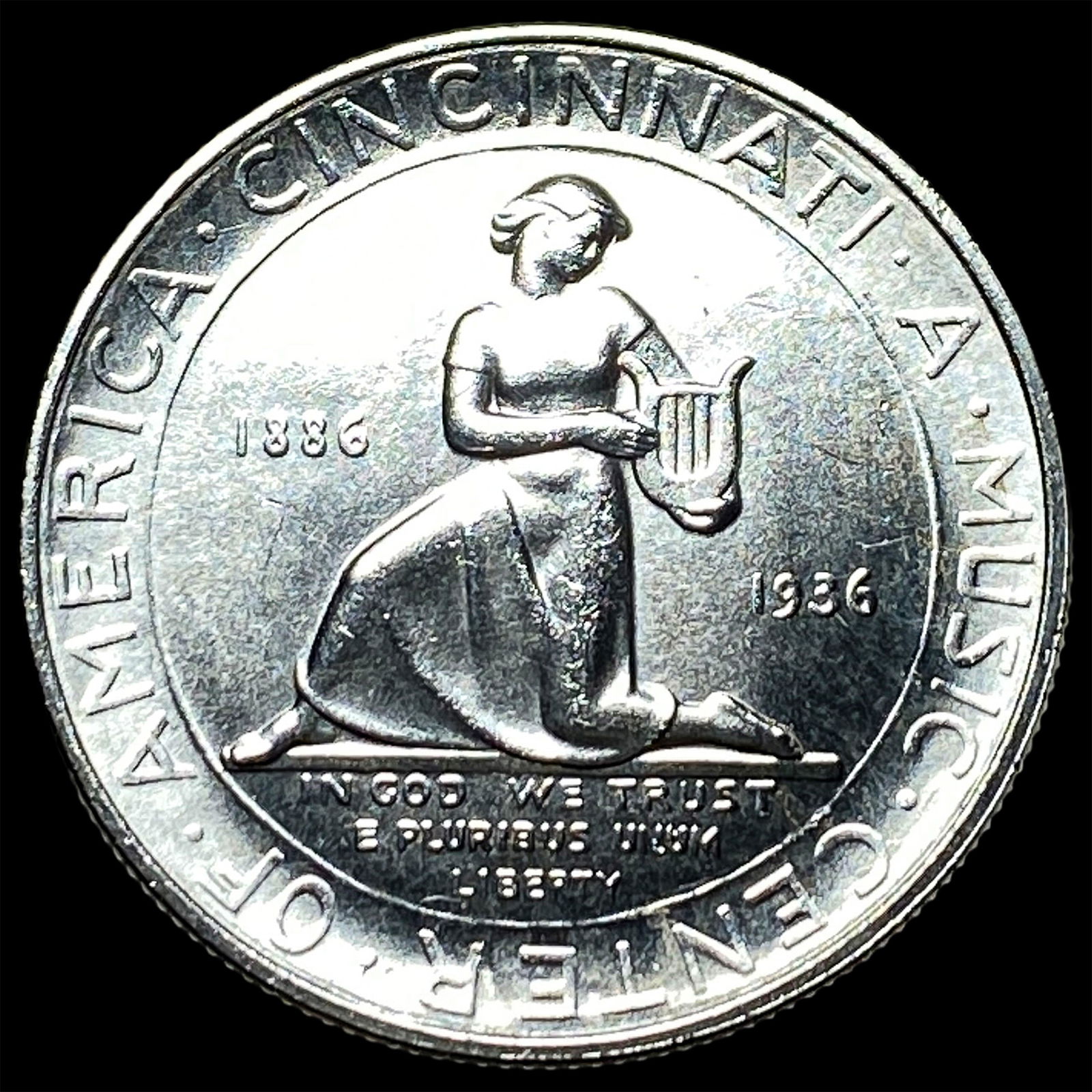 1936 SIlver Cincinnati Half Dollar UNCIRCULATED - 2
