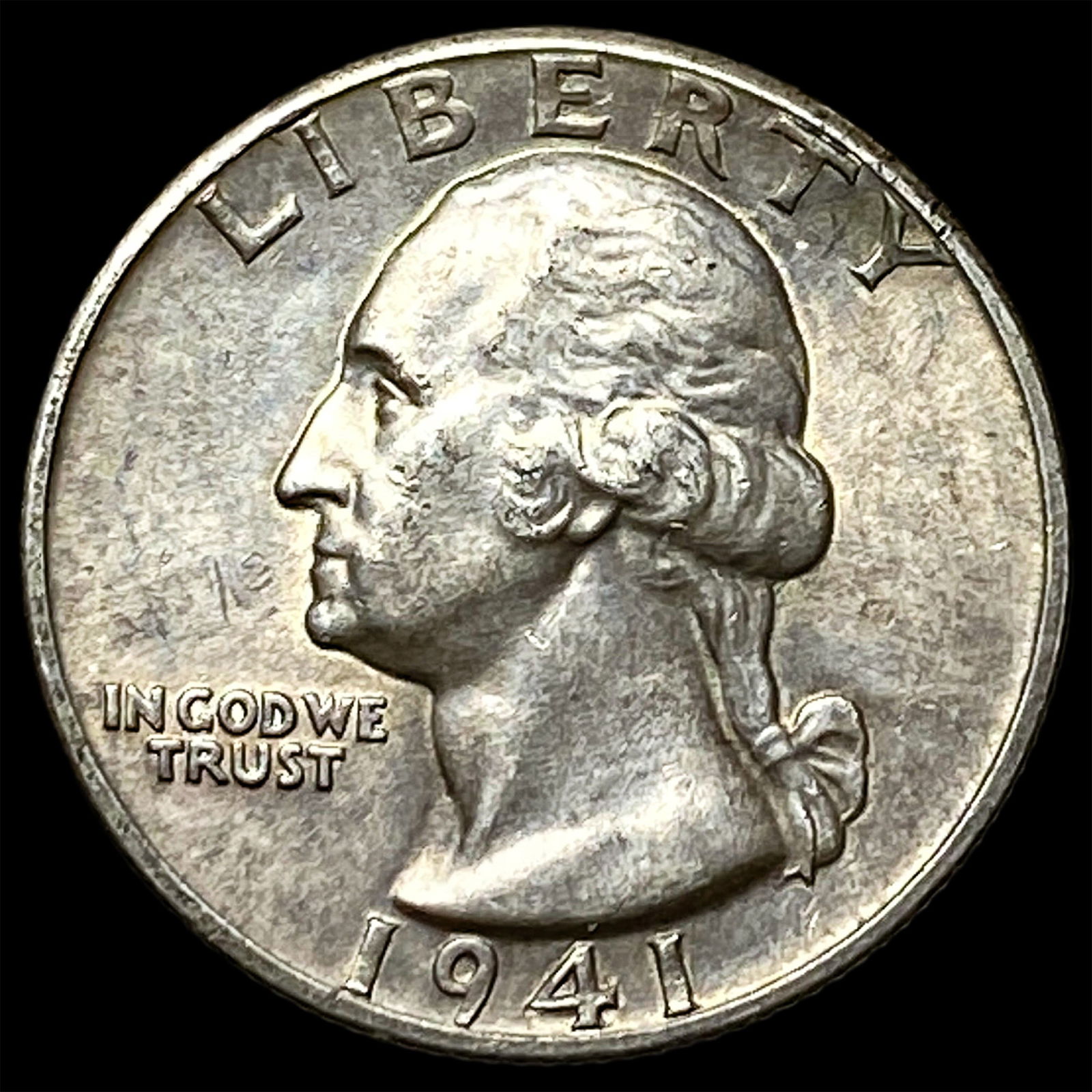 1941-D Silver Washington Quarter CHOICE BU: 1941-D Silver Washington Quarter CHOICE BU