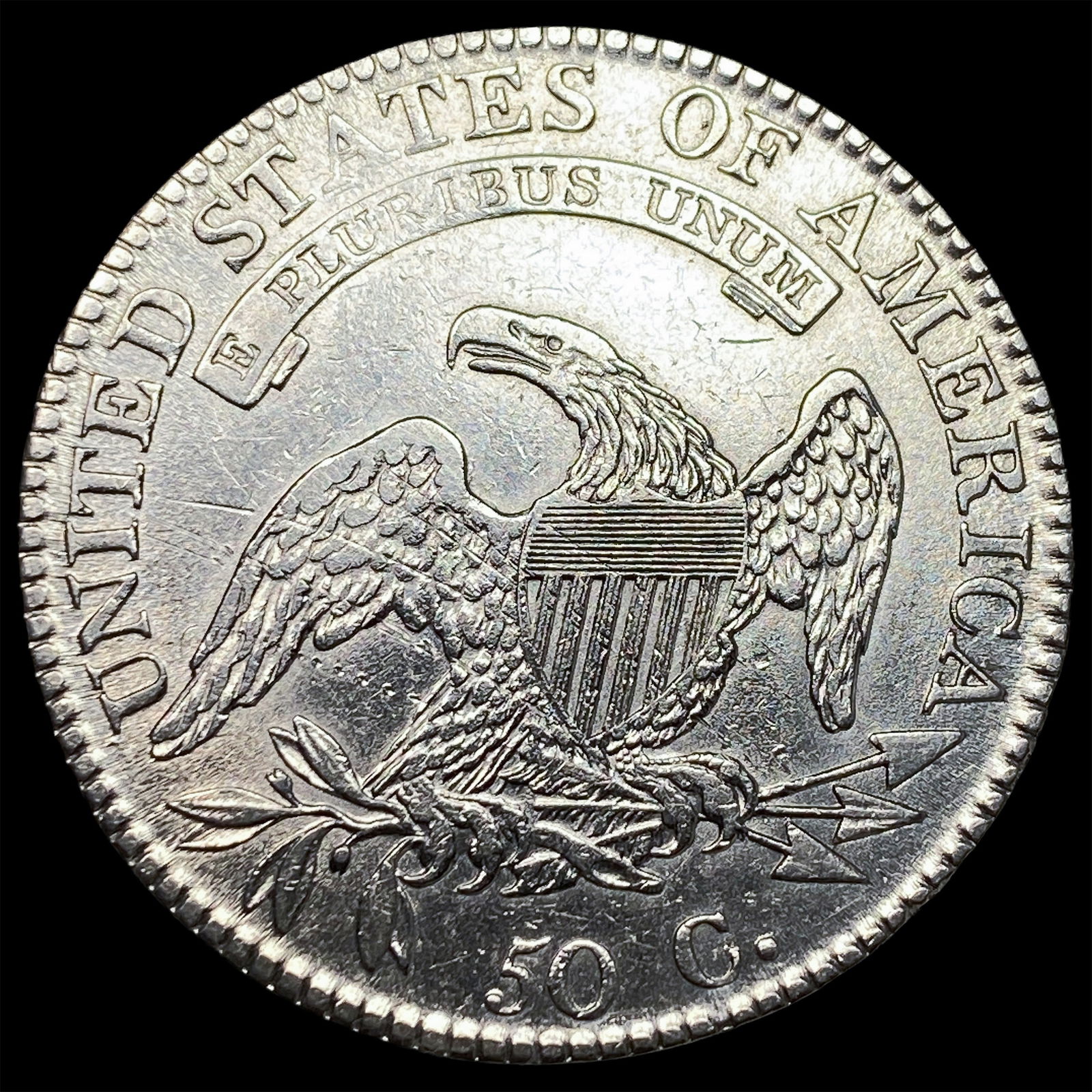 1818 Capped Bust Half Dollar CLOSELY UNCIRCULATED - 2