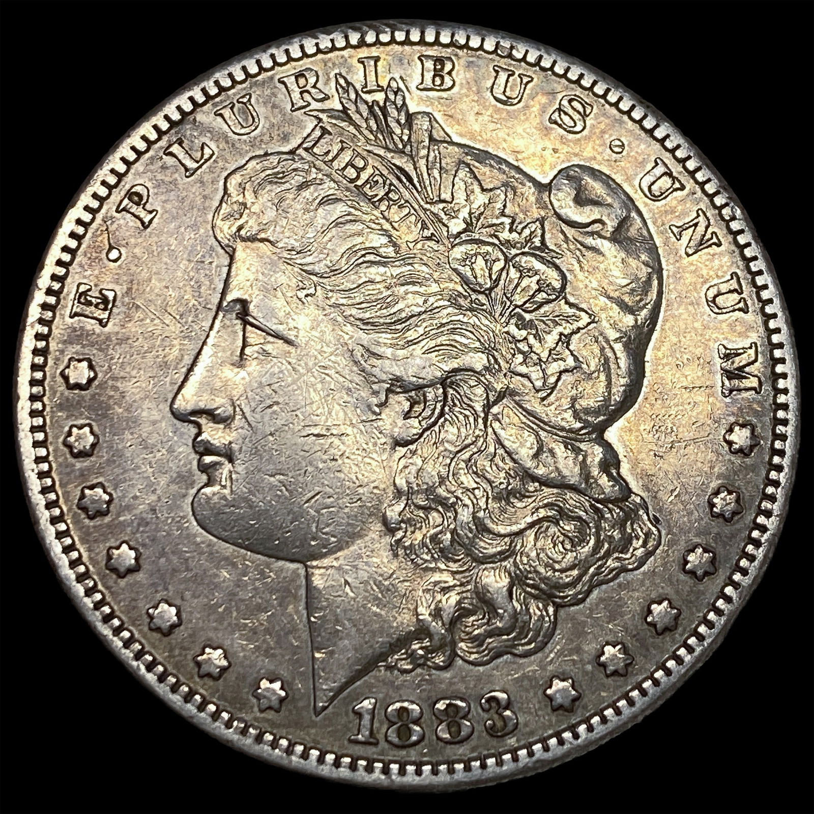 1883 Morgan Silver Dollar NEARLY UNCIRCULATED: 1883 Morgan Silver Dollar NEARLY UNCIRCULATED