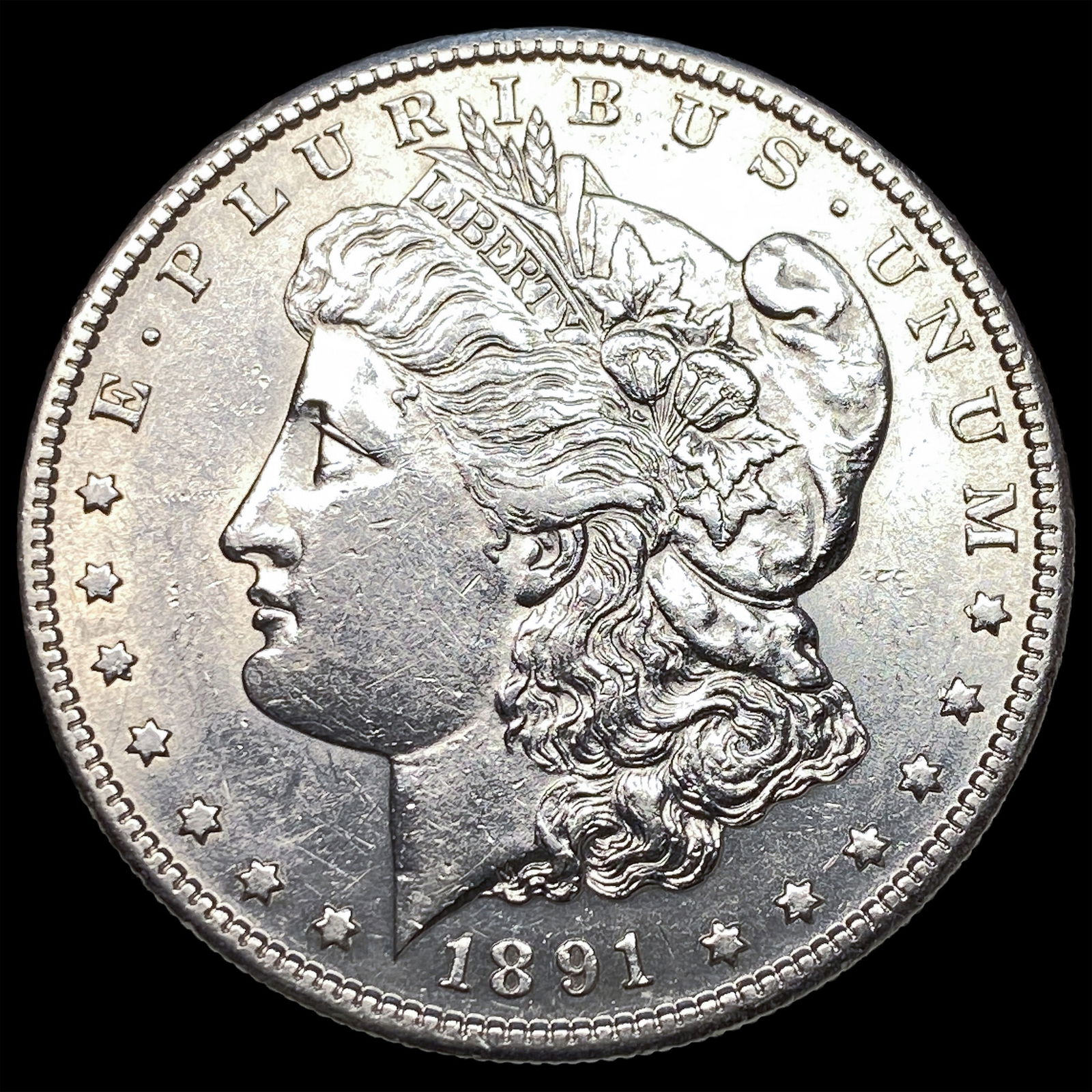 1891-S Morgan Silver Dollar UNCIRCULATED (1 of 2)