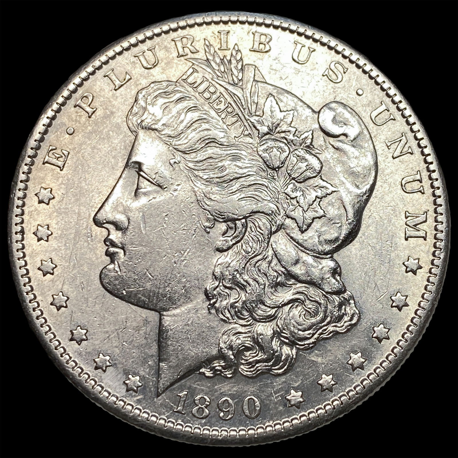 1890-S Silver Morgan Dollar CHOICE AU (1 of 2)