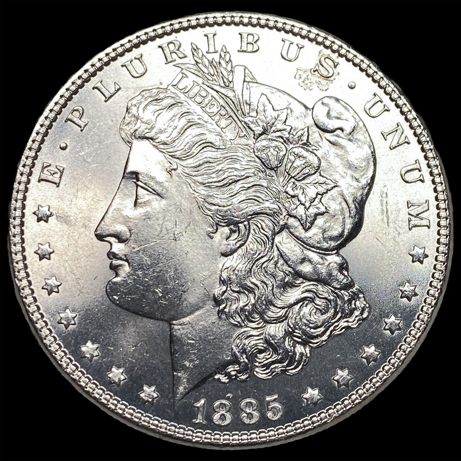 1885 Morgan Silver Dollar CHOICE BU (1 of 2)