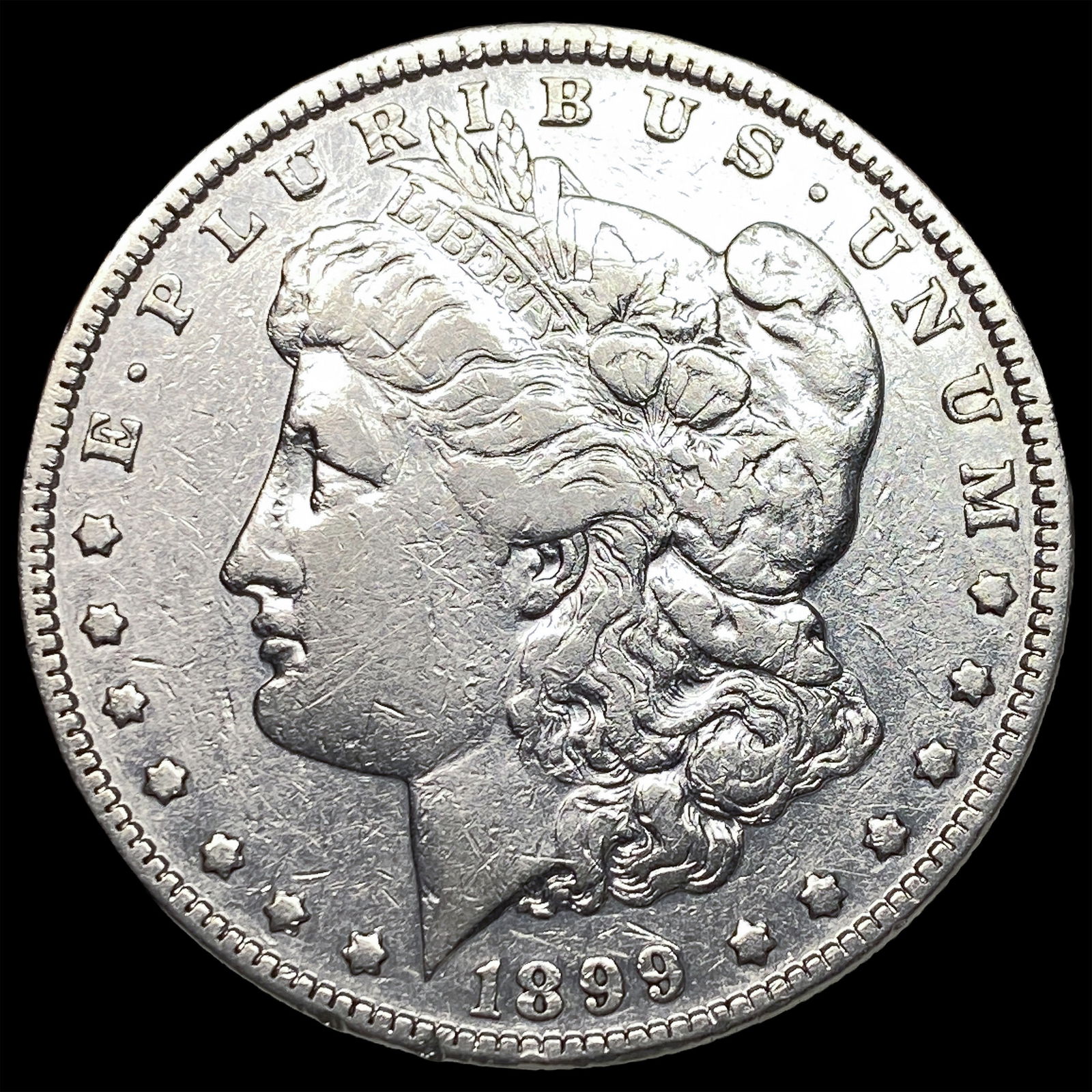 1899 Silver Morgan Dollar LIGHTLY CIRCULATED: 1899 Silver Morgan Dollar LIGHTLY CIRCULATED
