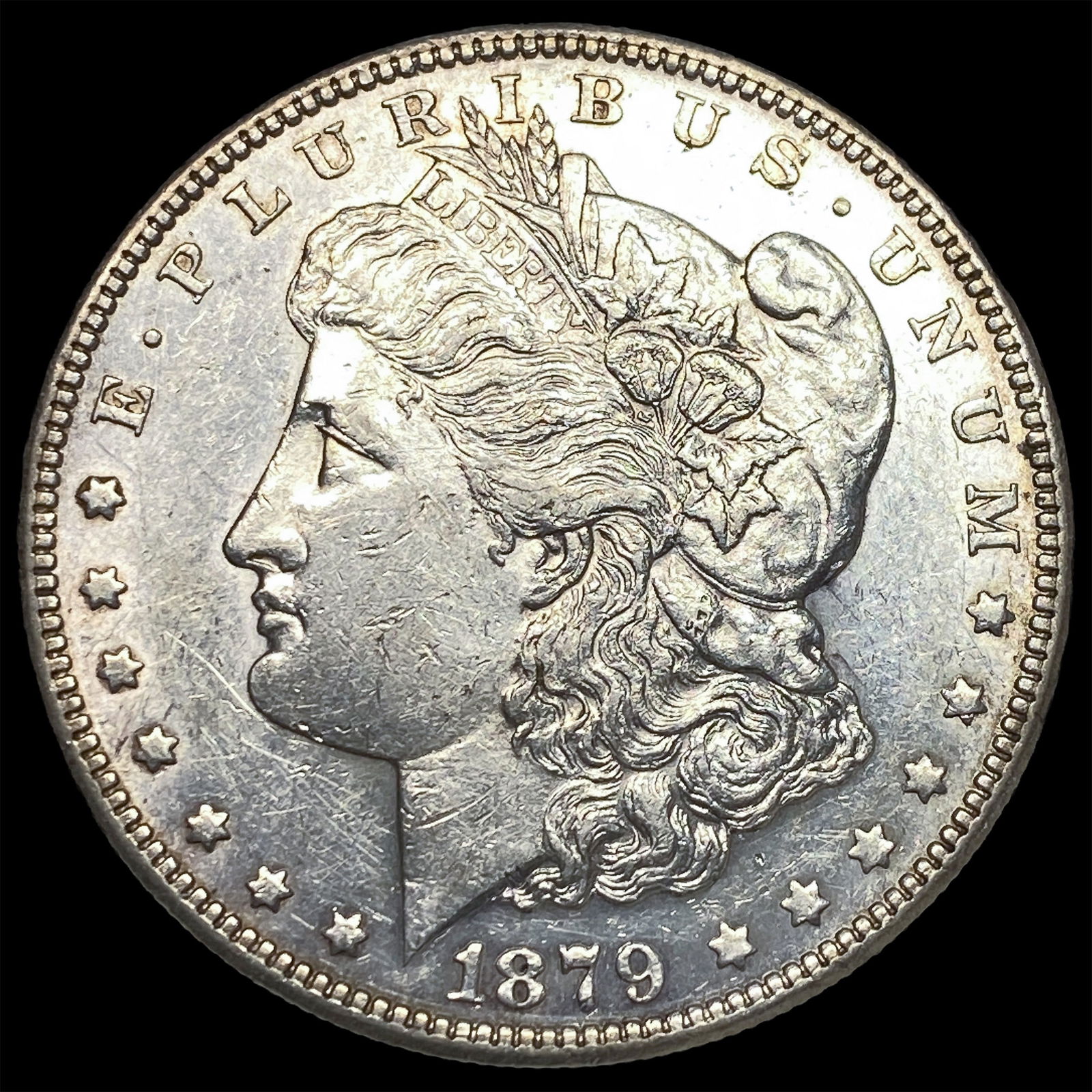 1879-S Rev 78 Silver Morgan Dollar CLOSELY UNCIRCULATED (1 of 2)