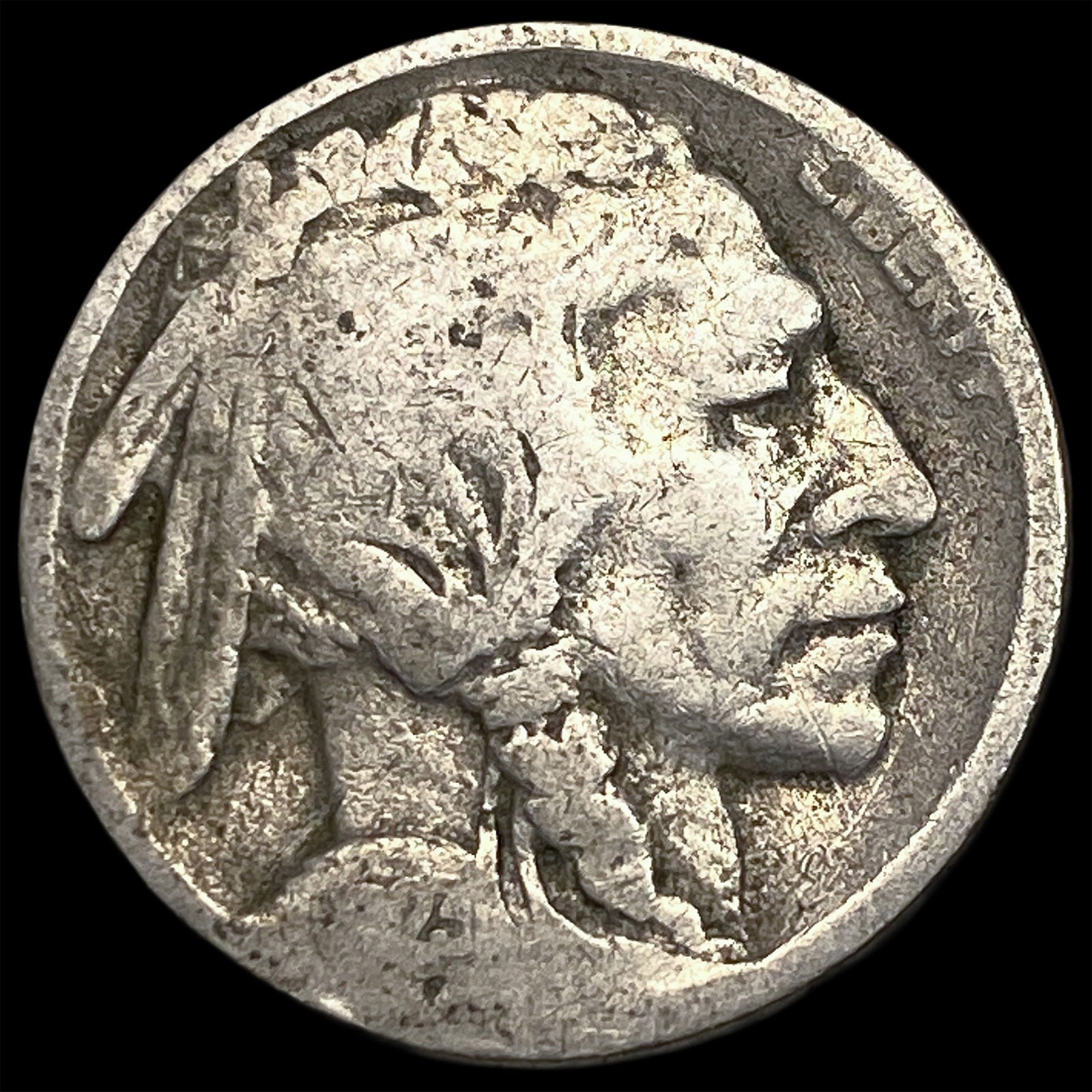 1923-S Buffalo Nickel ABOUT UNCIRCULATED: 1923-S Buffalo Nickel ABOUT UNCIRCULATED