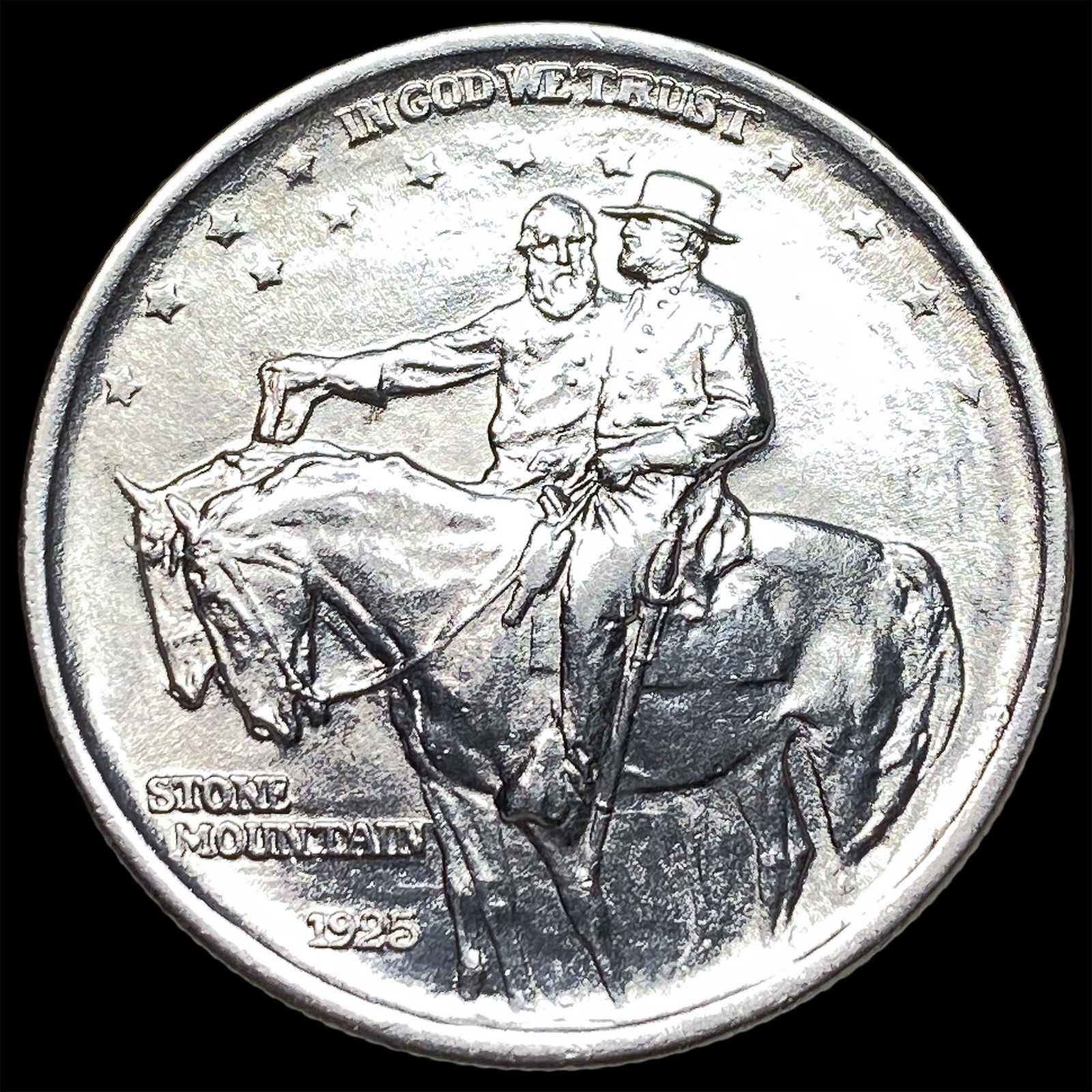 1925 Stone Mountain Silver Half Dollar UNCIRCULATED: 1925 Stone Mountain Silver Half Dollar UNCIRCULATED