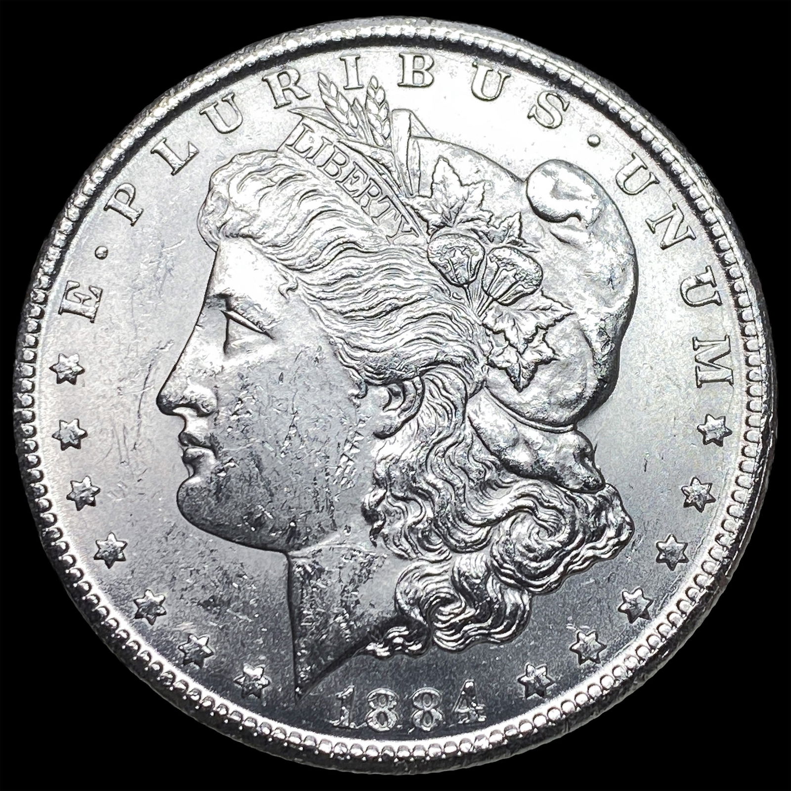 1884-CC Silver Morgan Dollar UNCIRCULATED: 1884-CC Silver Morgan Dollar UNCIRCULATED