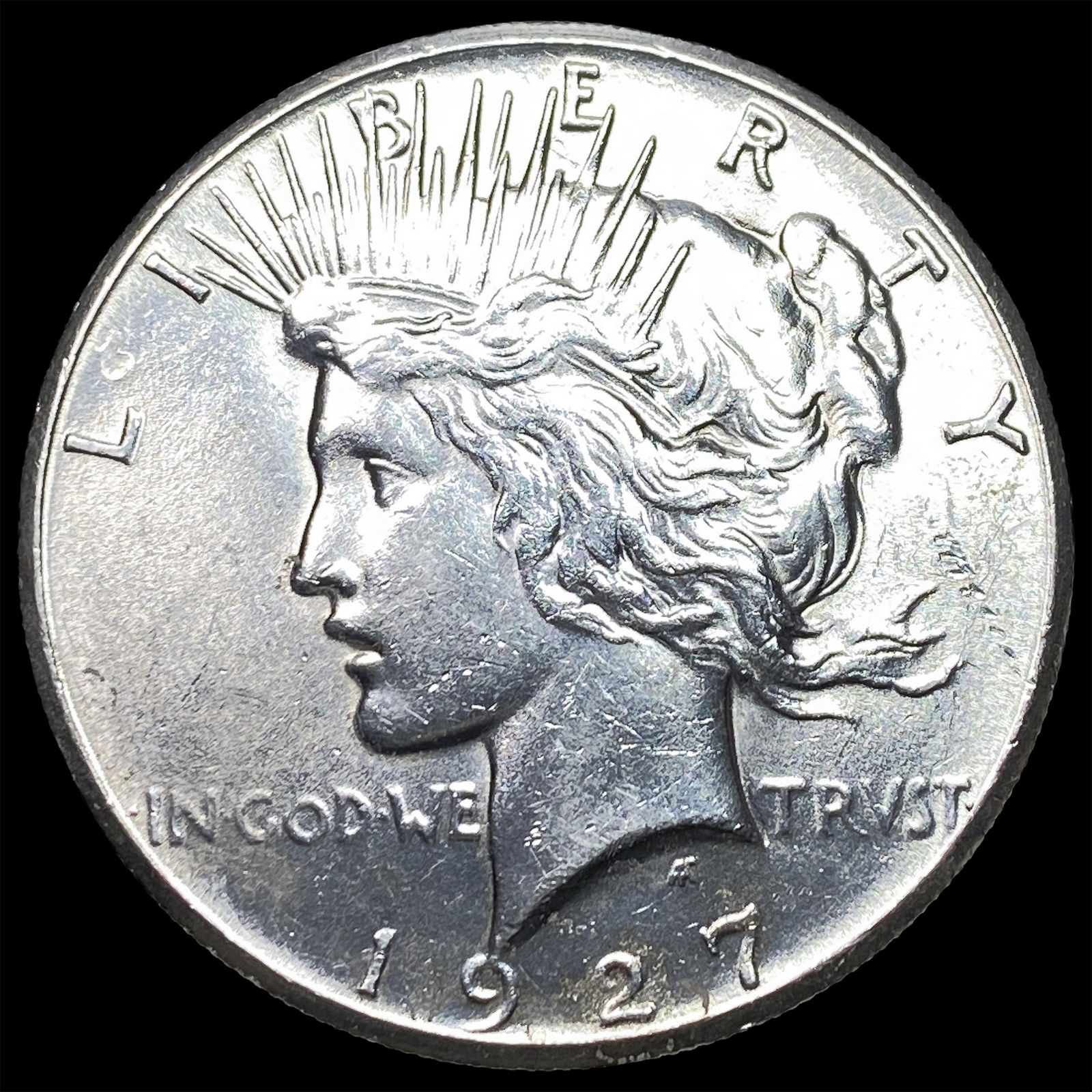 1927 Silver Peace Dollar UNCIRCULATED: 1927 Silver Peace Dollar UNCIRCULATED