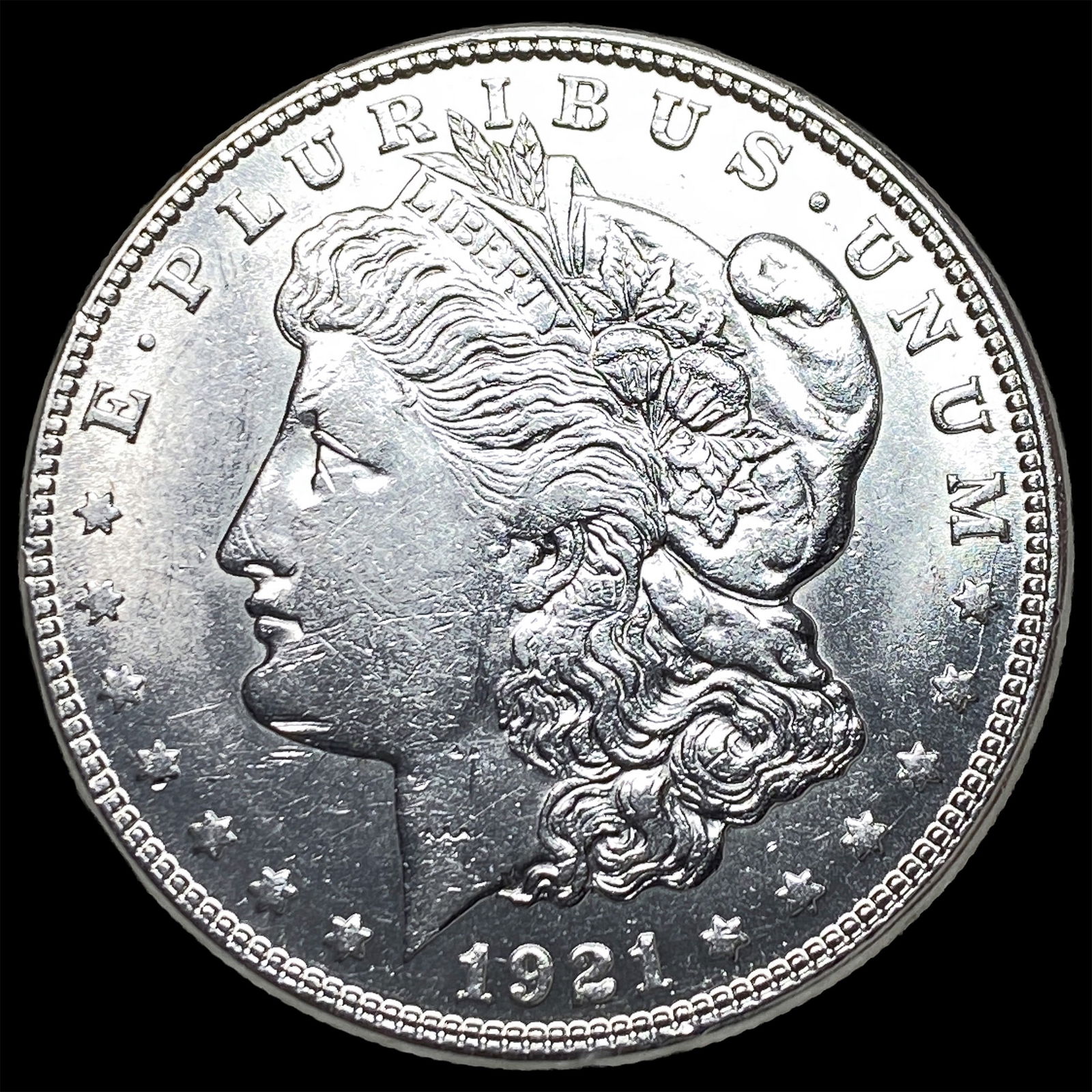 1921 Silver Morgan Dollar UNCIRCULATED: 1921 Silver Morgan Dollar UNCIRCULATED