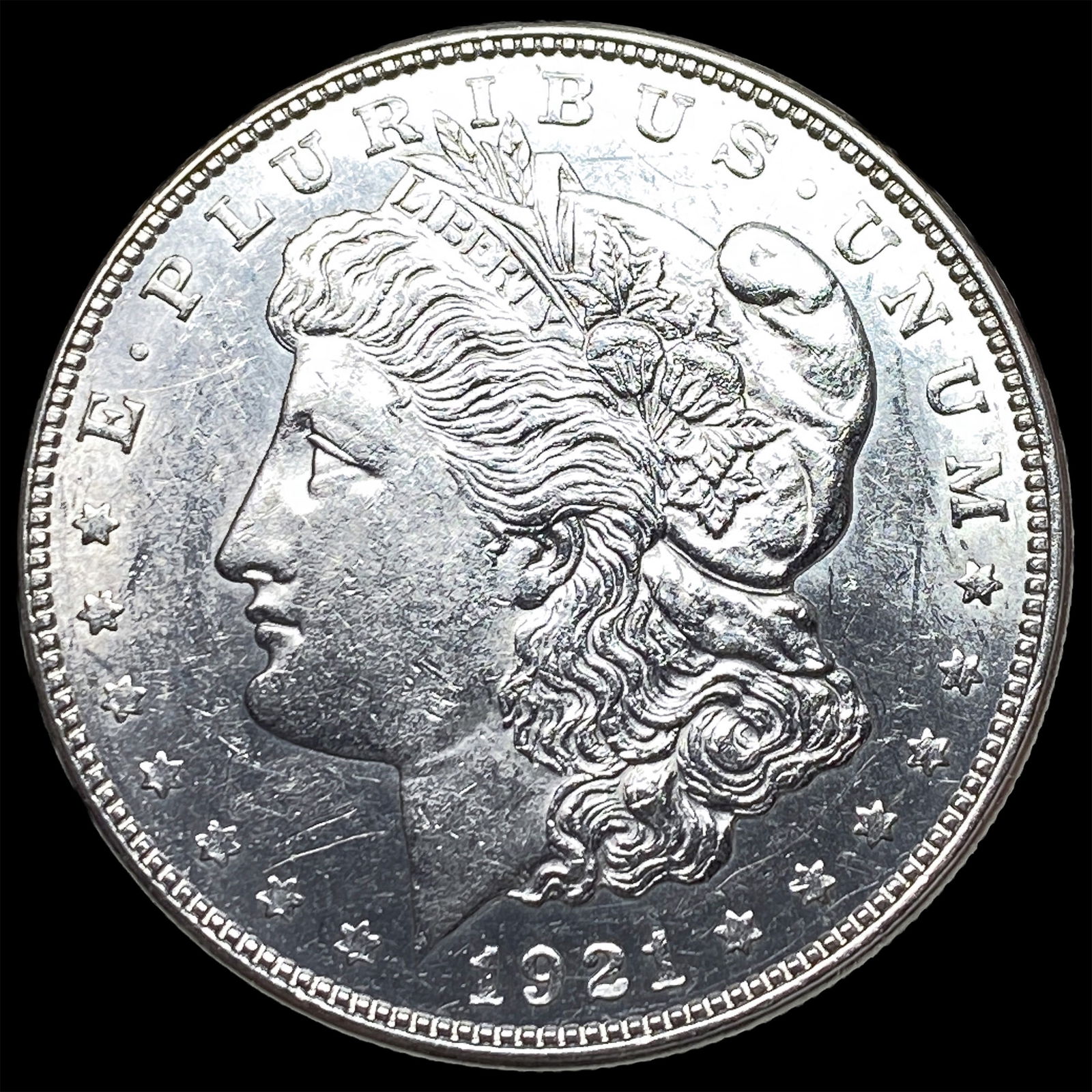 1921 Silver Morgan Dollar UNCIRCULATED: 1921 Silver Morgan Dollar UNCIRCULATED