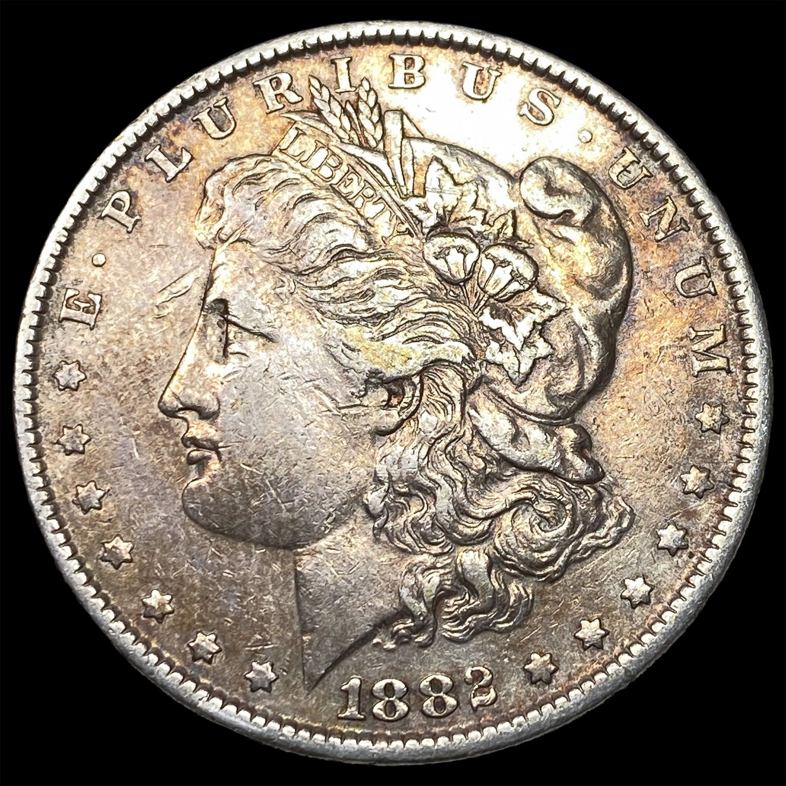 1882-S Silver Morgan Dollar NEARLY UNCIRCULATED: 1882-S Silver Morgan Dollar NEARLY UNCIRCULATED