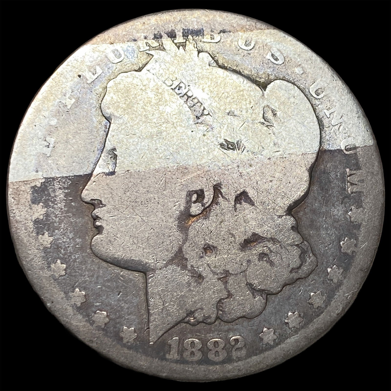 1882-CC Morgan Silver Dollar NICELY CIRCULATED: 1882-CC Morgan Silver Dollar NICELY CIRCULATED