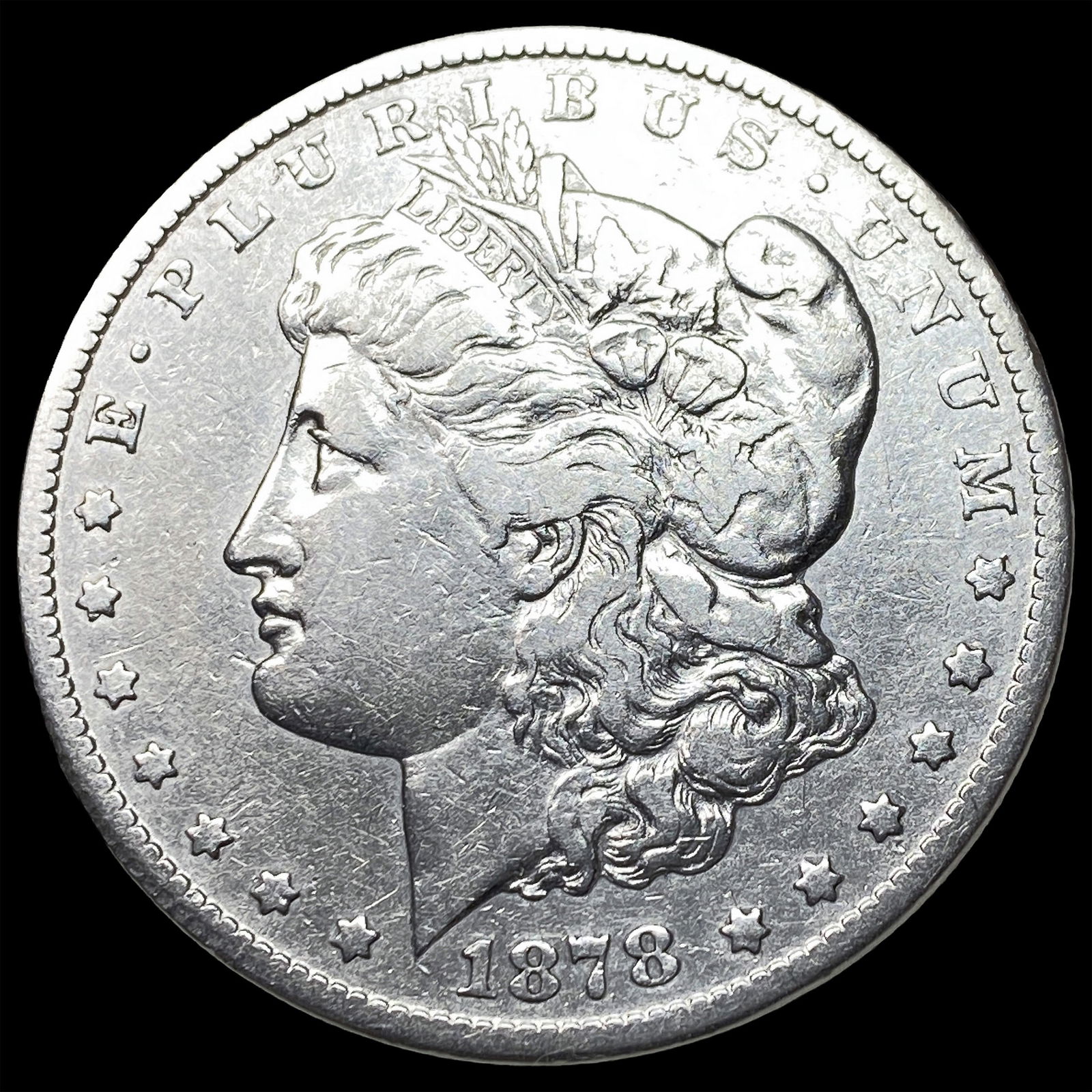 1878-S Silver Morgan Dollar SUPERB GEM BU: 1878-S Silver Morgan Dollar SUPERB GEM BU