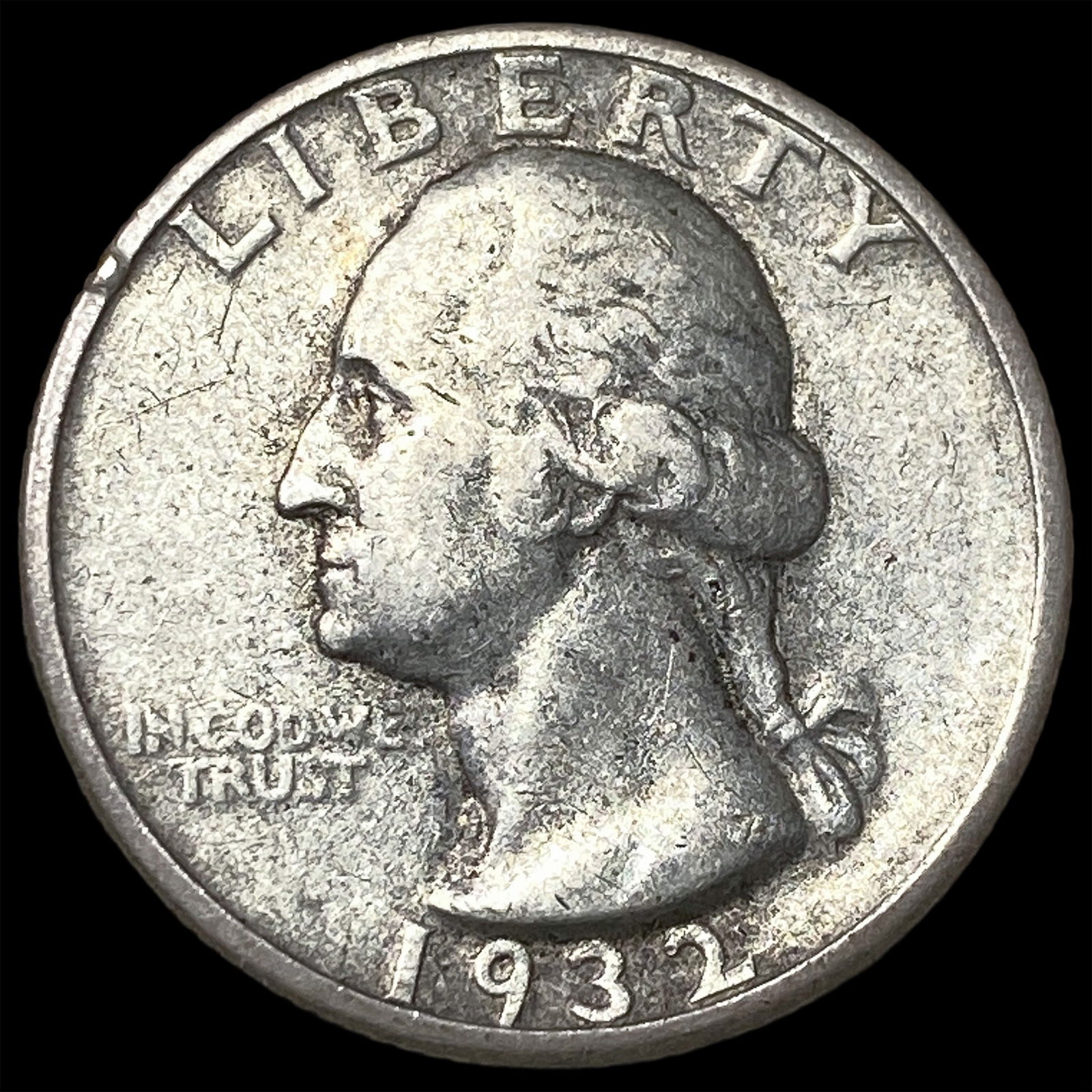 1932-D Silver Washington Quarter LIGHTLY CIRCULATED: 1932-D Silver Washington Quarter LIGHTLY CIRCULATED