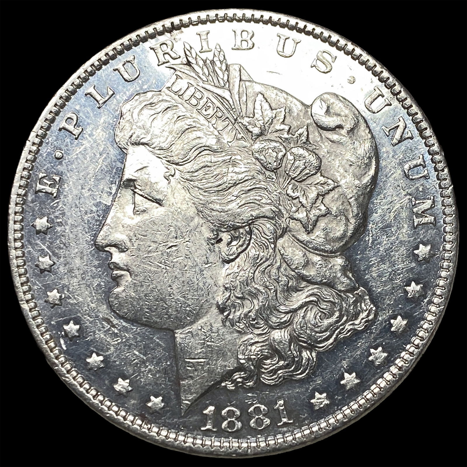 1881 Morgan Silver Dollar LIGHTLY CIRCULATED: 1881 Morgan Silver Dollar LIGHTLY CIRCULATED