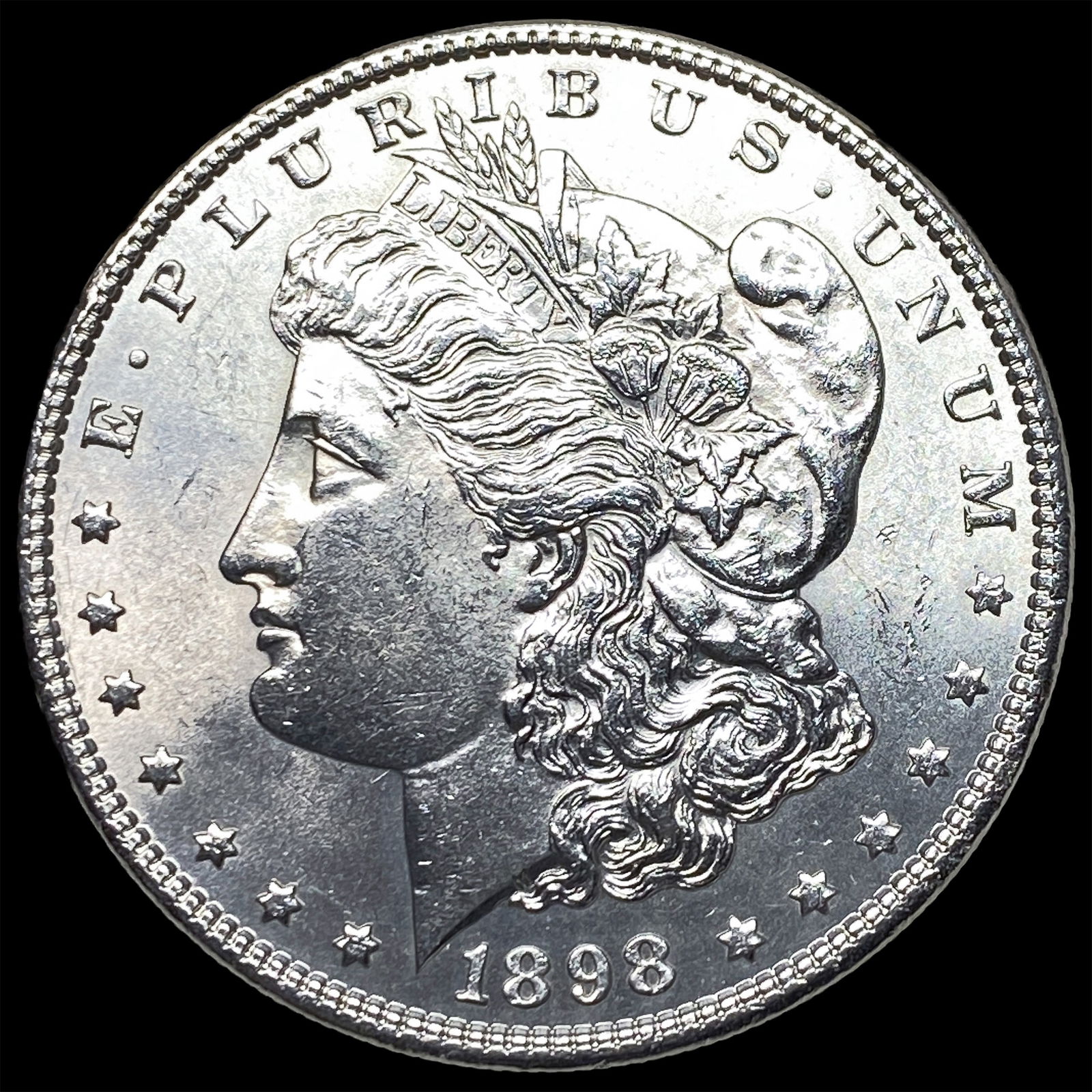 1898 Morgan Silver Dollar UNCIRCULATED: 1898 Morgan Silver Dollar UNCIRCULATED