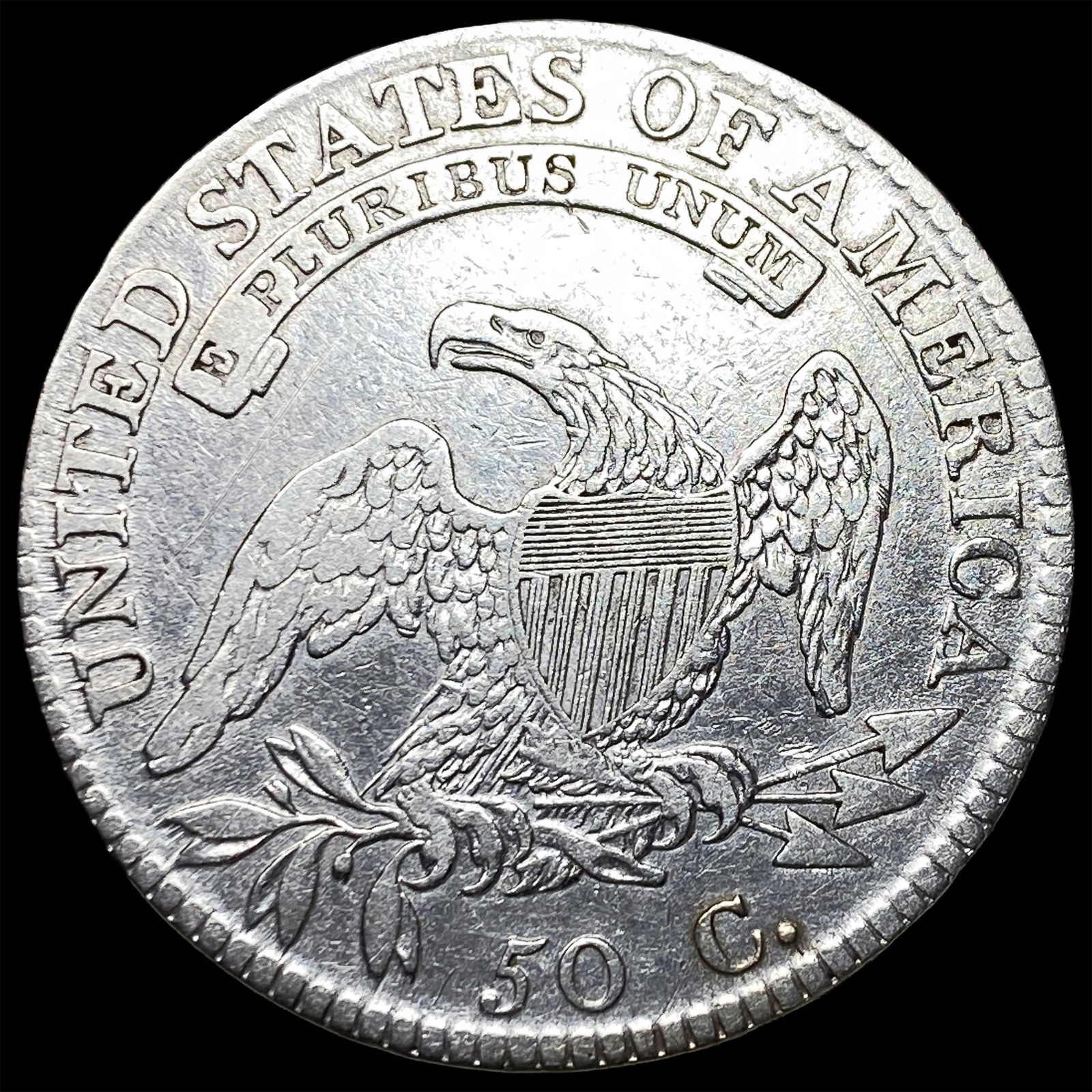 1817 Capped Bust Half Dollar ABOUT UNCIRCULATED - 2