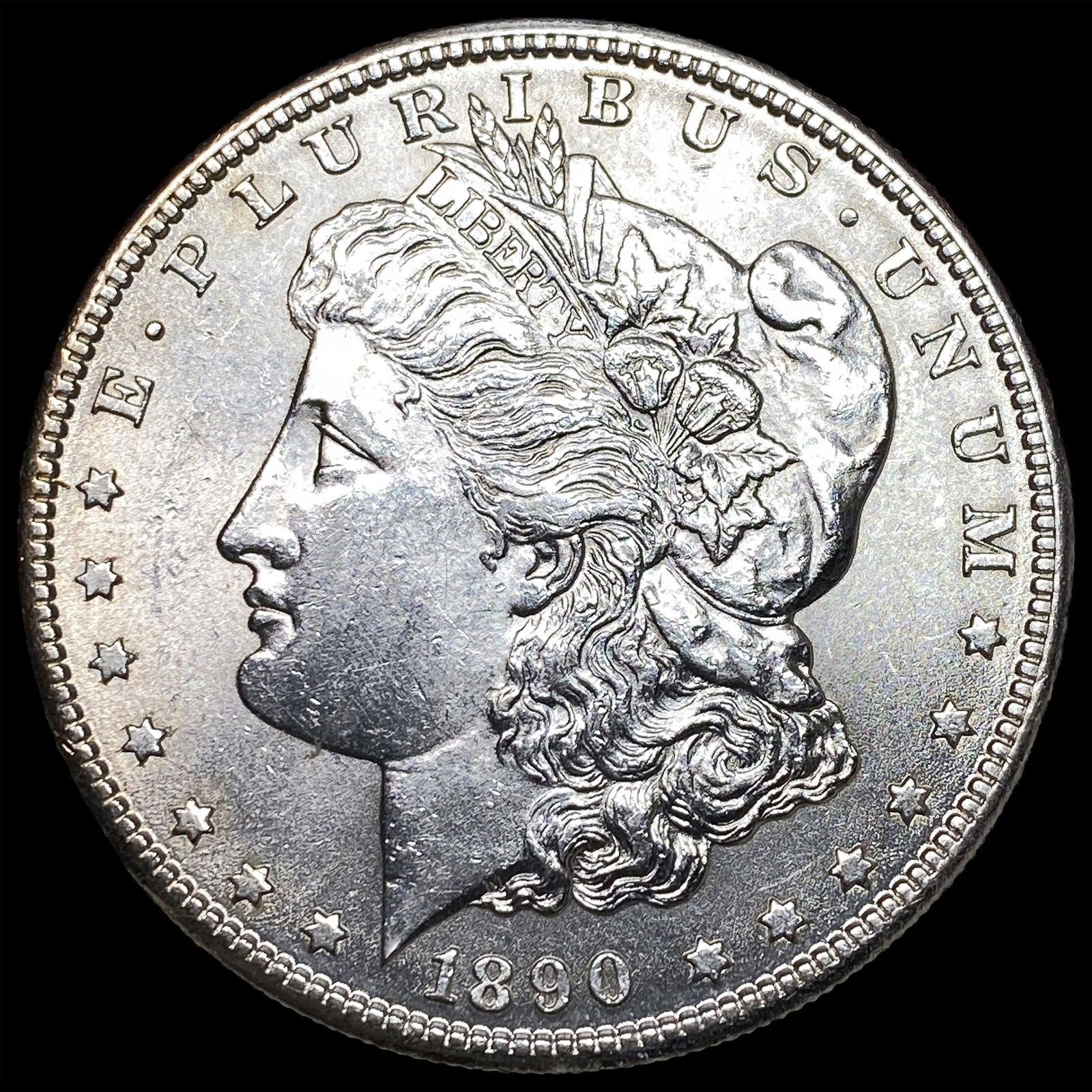 1890-S Silver Morgan Dollar UNCIRCULATED: 1890-S Silver Morgan Dollar UNCIRCULATED