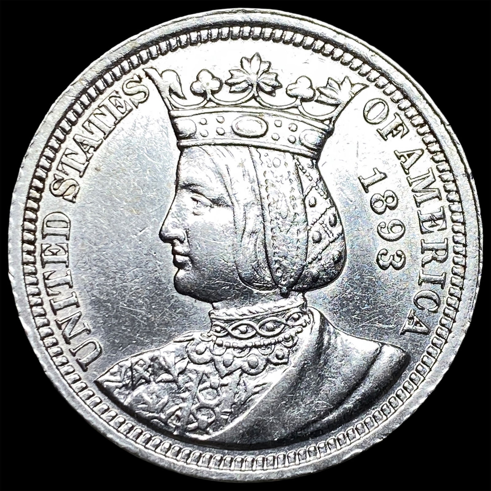 1893 Columbian Exposition Quarter Dollar CLOSELY UNCIRCULATED (1 of 2)