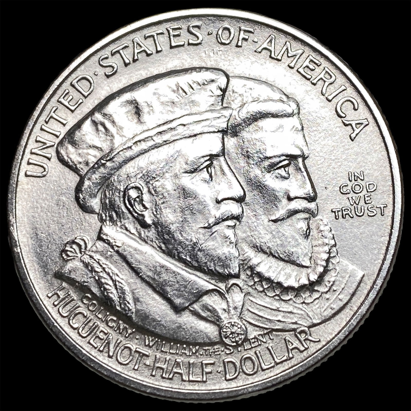 1924 Silver Huguenot-Walloon Half Dollar UNCIRCULATED: 1924 Silver Huguenot-Walloon Half Dollar UNCIRCULATED