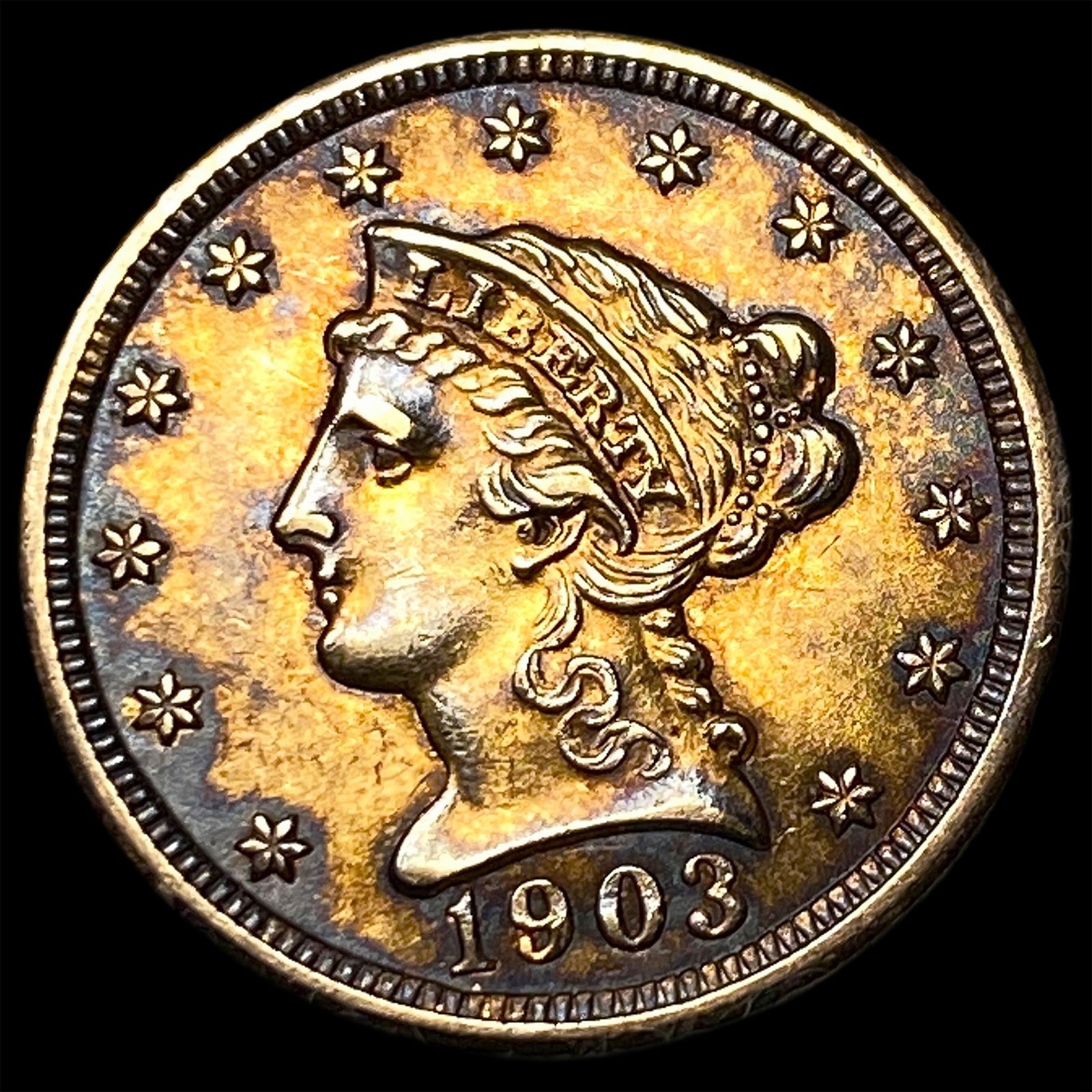 1903 Gold $2.50 Liberty Head Quarter Eagle UNCIRCULATED (1 of 2)